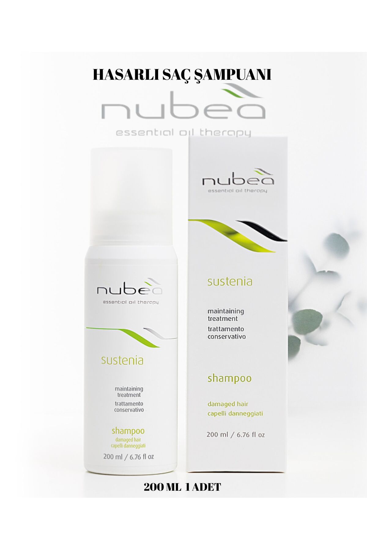 NUBEA Nubeà Sustenia Damaged - Hasarlı Saç Şampuanı 200ml