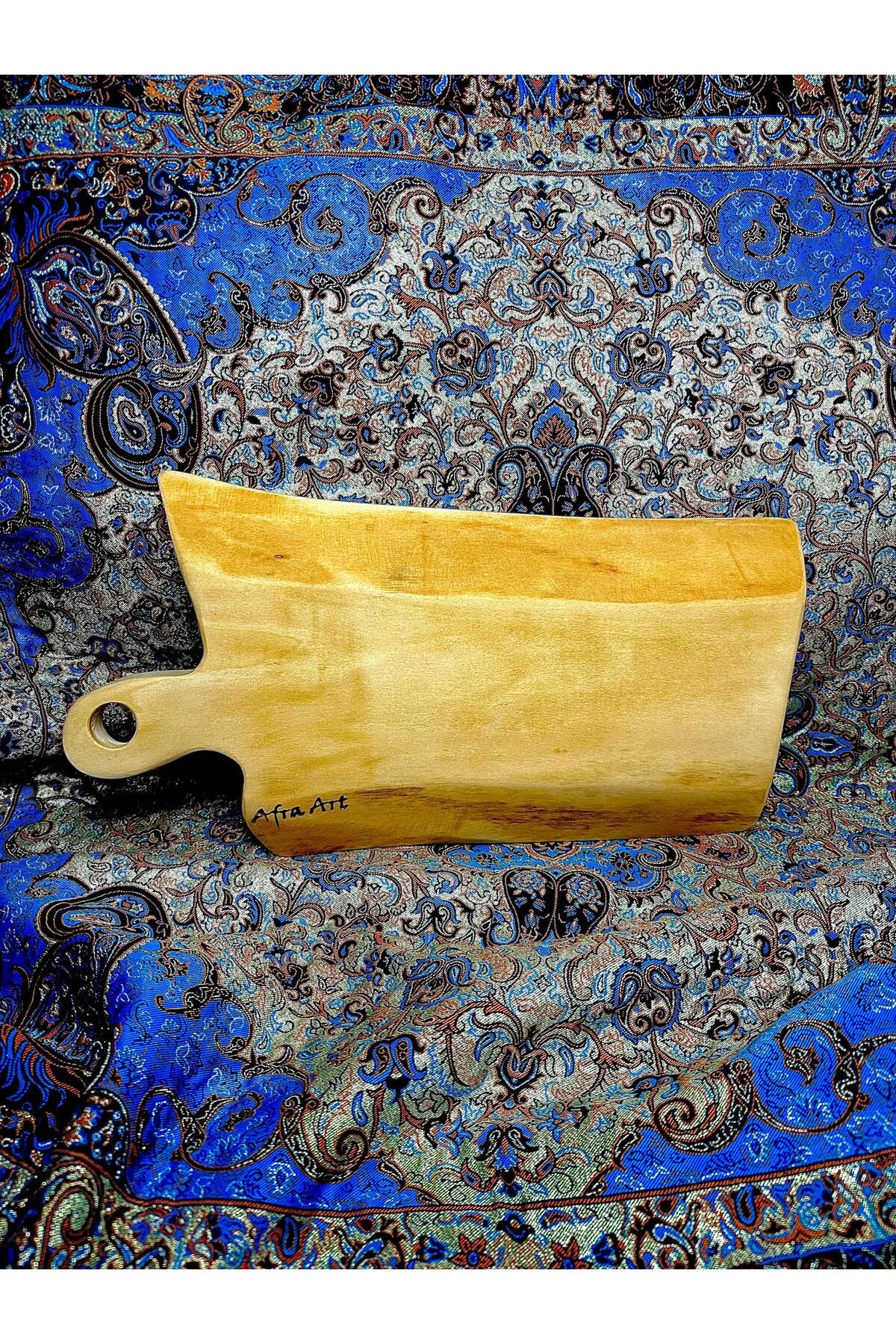 AFRAART Ahşap Kesme Ve Sunum Tahtası / 42x24x3