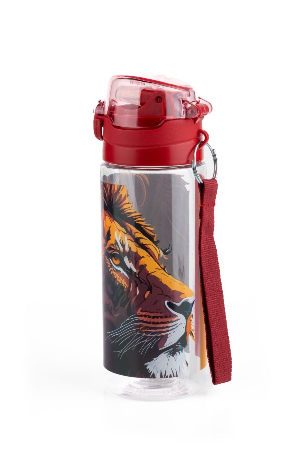 Galatasaray Lisanslı Kükreyen Aslan Pipetli Matara 500 ml – Her Yudumda Sarı Kırmızı Güç!