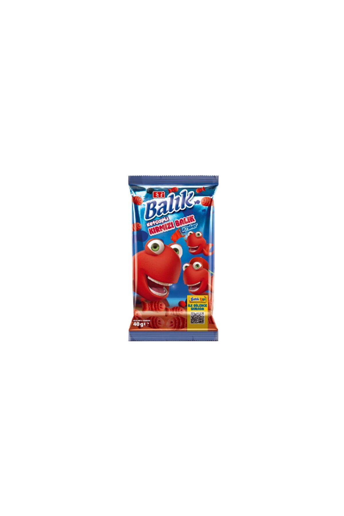 Eti Balık Kraker Kırmızı 40 g