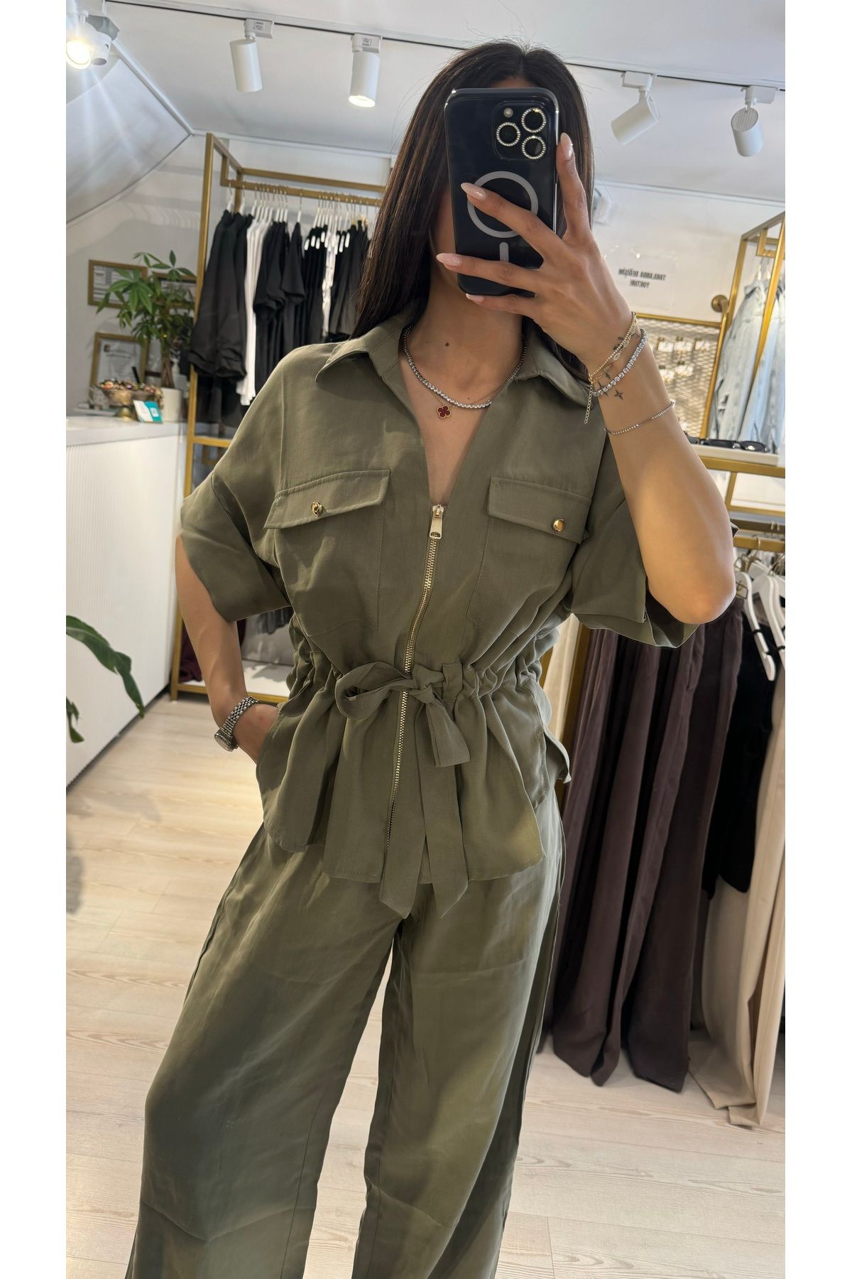 Boutique Mint Yeşil Modal Pantolon