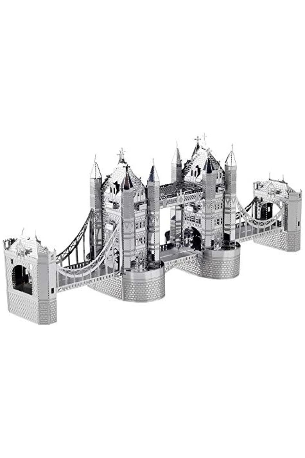 DIY 3D Metal Puzzle Bulmaca Londra Kulesi Köprü Model Seti 14+ yaş üstü Hediyelik model