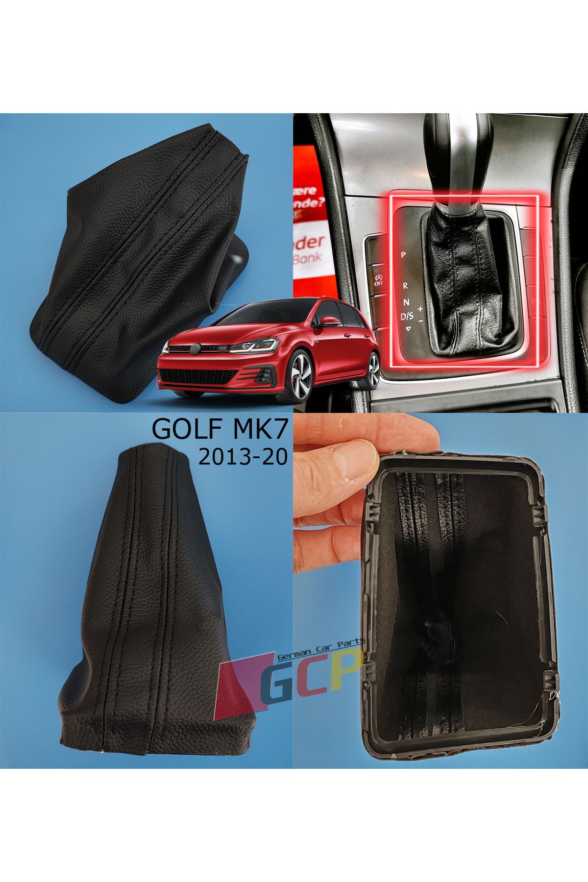 GCP German Car Parts Golf 7 Otomatik Vites Körük Deri -Golf 7 DSG körük Tozluk
