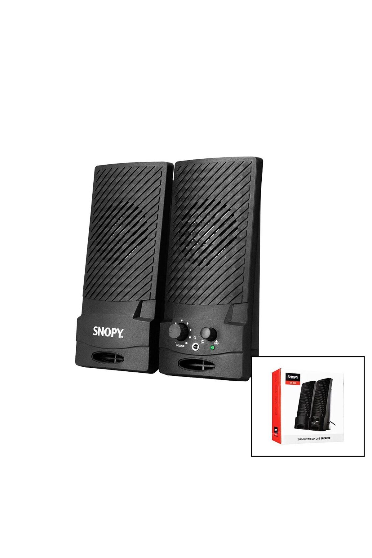 Vemora SNOPY SN-510 USB 2.0 MULTİMEDYA 1+1 HOPARLÖR SPEAKER SET 4W (5166)