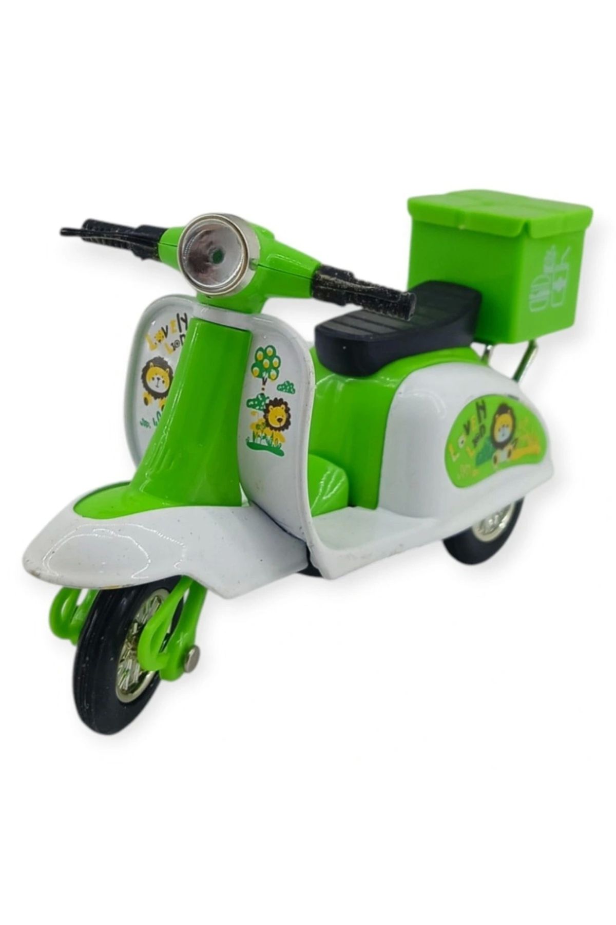 Tolzan Çek Bırak Metal Vespa Motor Cm