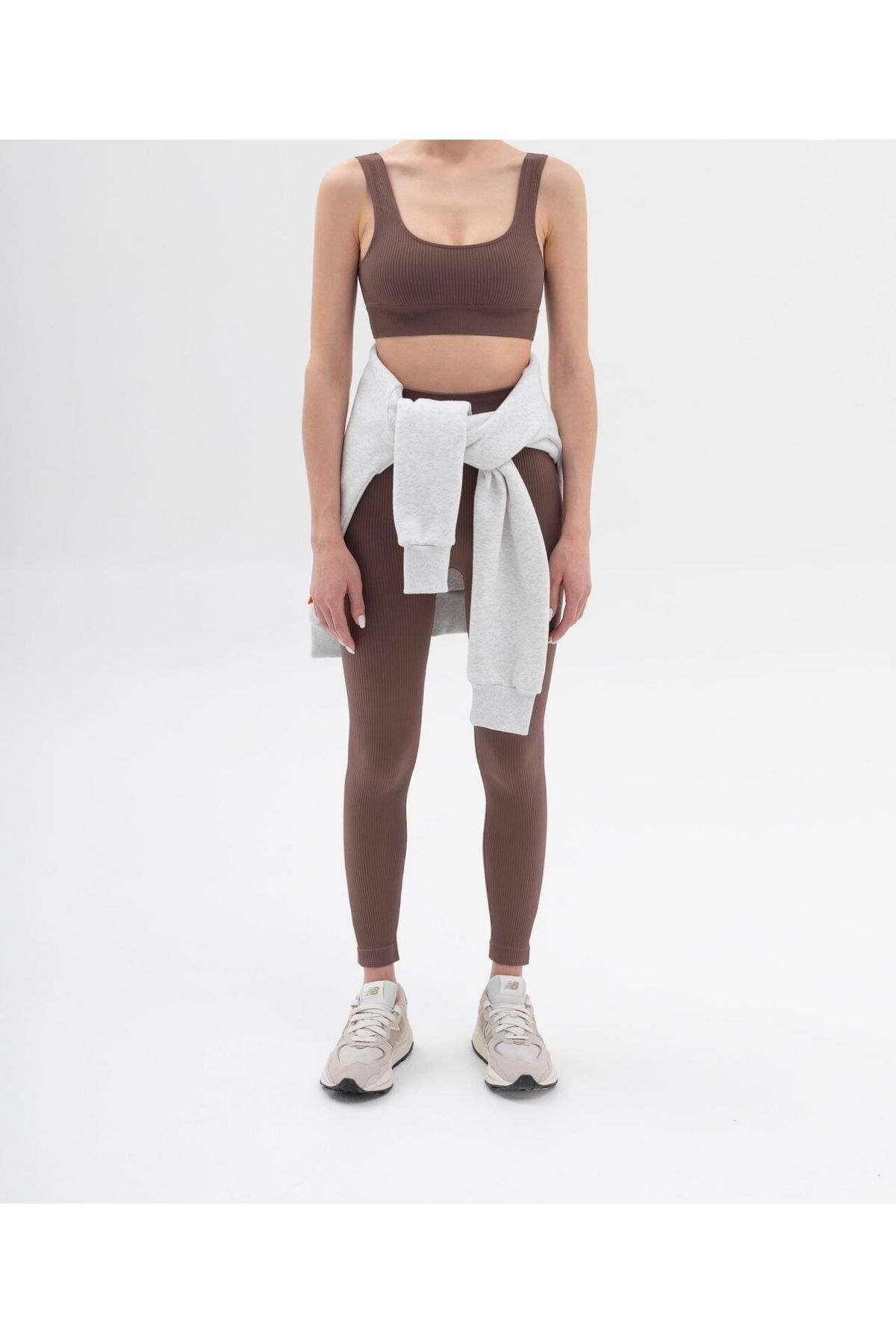 Siawear Made İn İtaly Power Rib High Rise Leggings Tayt