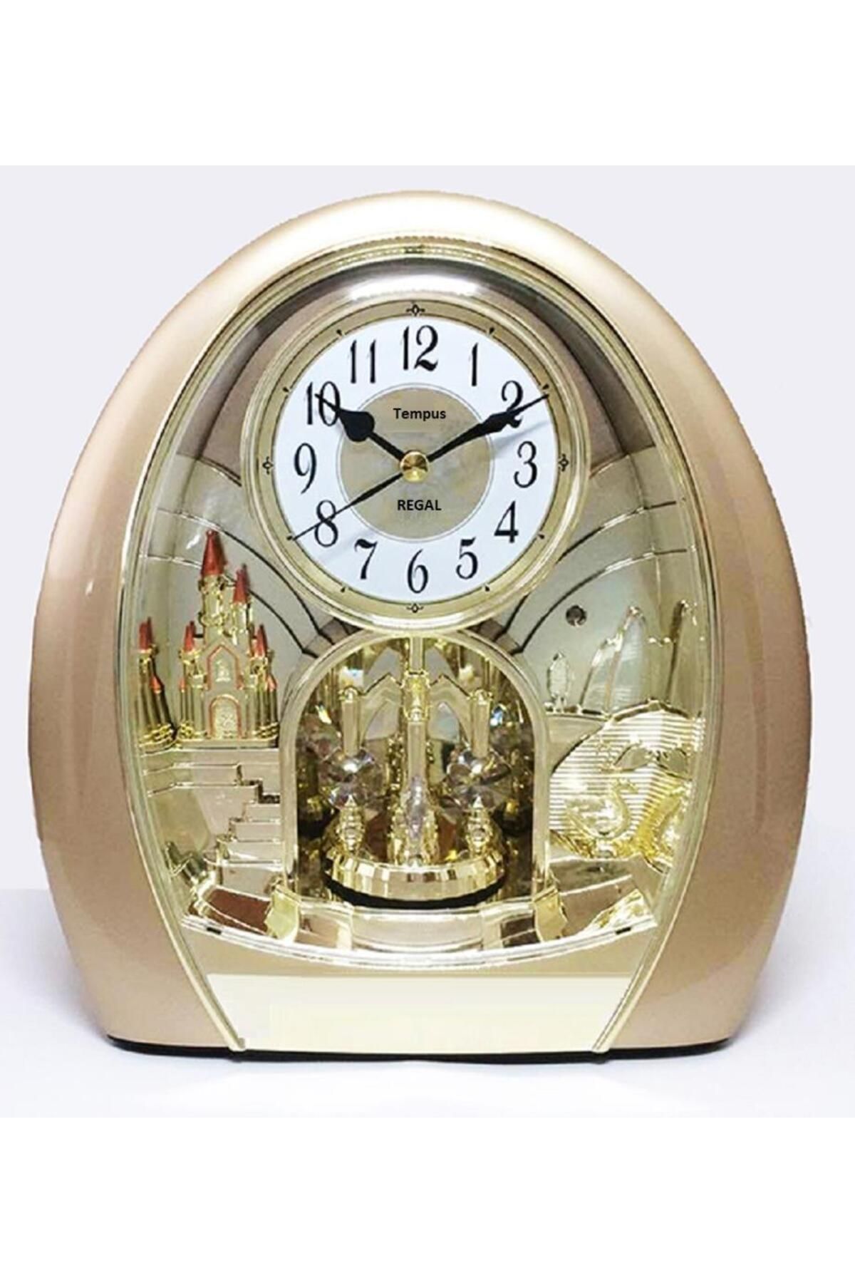Regal Tempus F16/4211 Awz Topkapı Model Fotoselli Melodili Masa Saati