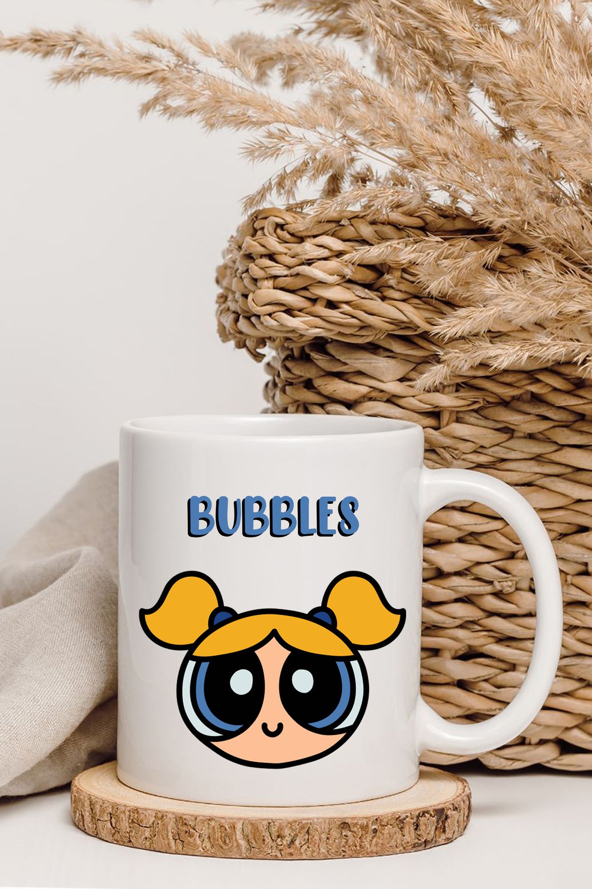 shop Powerpuff Girls Buttercup, Bubbles, Blossom Baskılı Kupa
