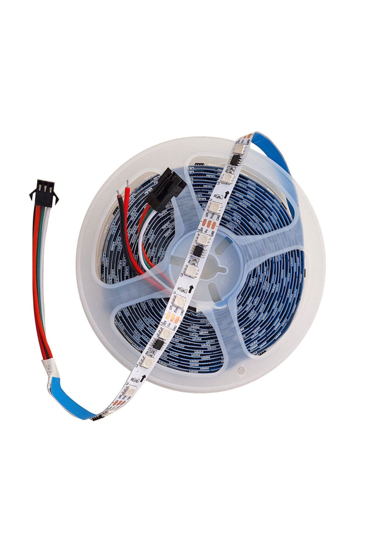 Sunlight Akan RGB Şerit Pixel Led 60 Led 12V 5M Trafosuz