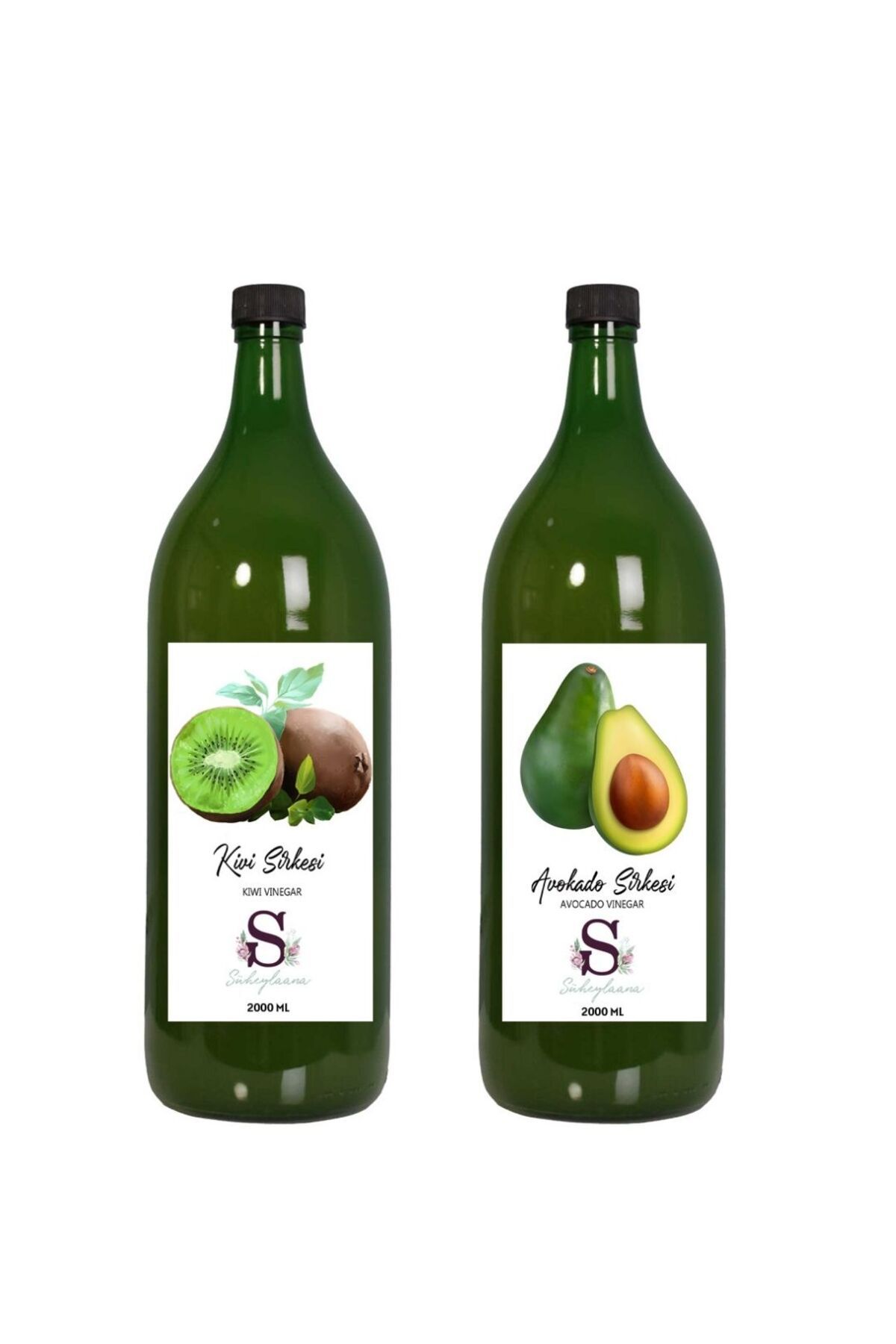 Süheylaana Doğal Kivi Sirkesi 2000 Ml - Doğal Avokado Sirkesi 2000 Ml