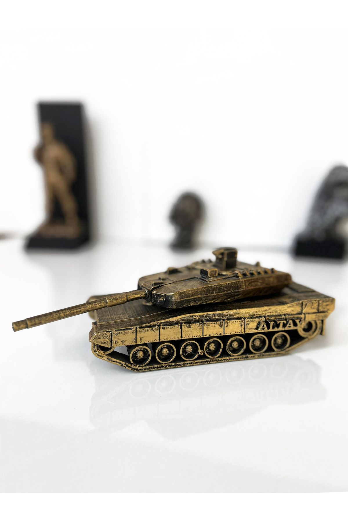 Teknookul Dekoratif Tank Biblosu |Hediyelik ve Koleksiyonluk Askeri Araç Modeli