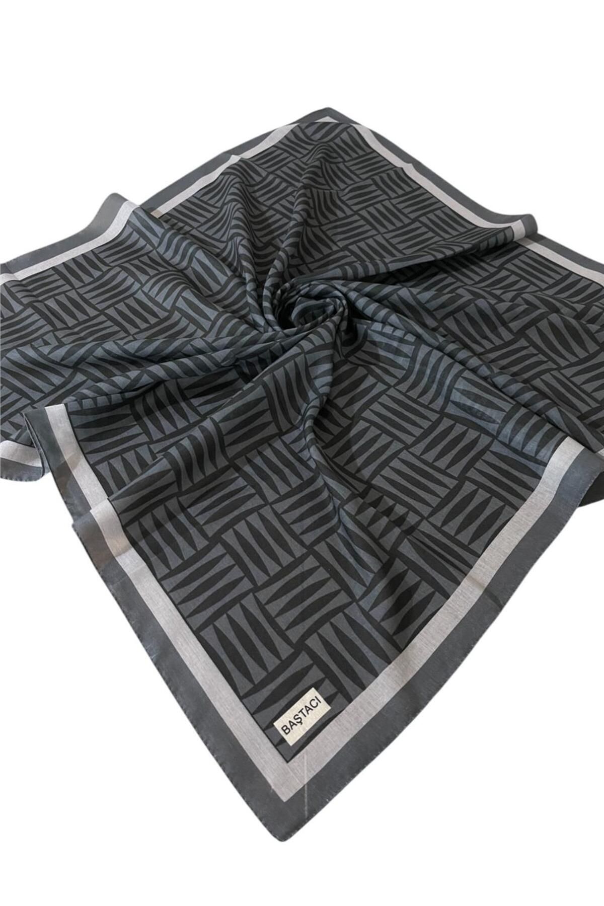 Baştacı BAŞTACI SOFT 0196 FÜME EŞARP