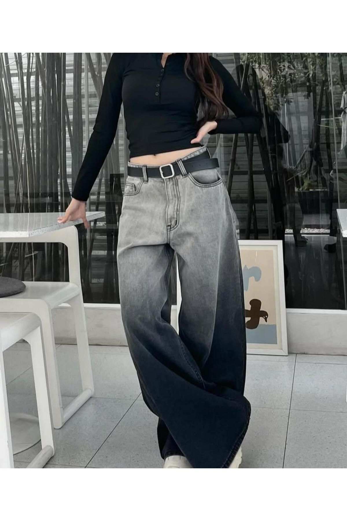 Weekeep Y2K TREND JEAN PANTOLON