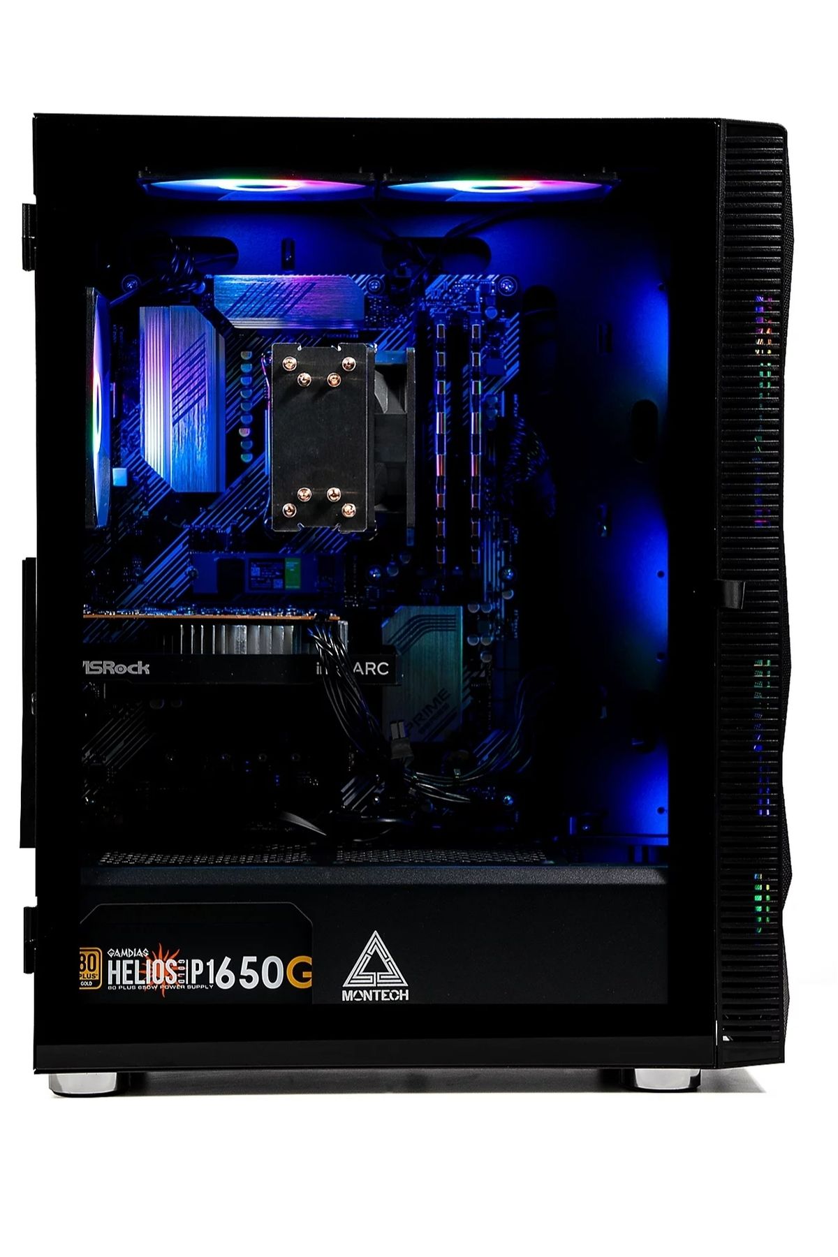 Skytech GAMİNG BİLGİSAYAR SKYTECH ACR A380 6G-16-GB-1TB-RGB KLAVYE-RGB MAUSE