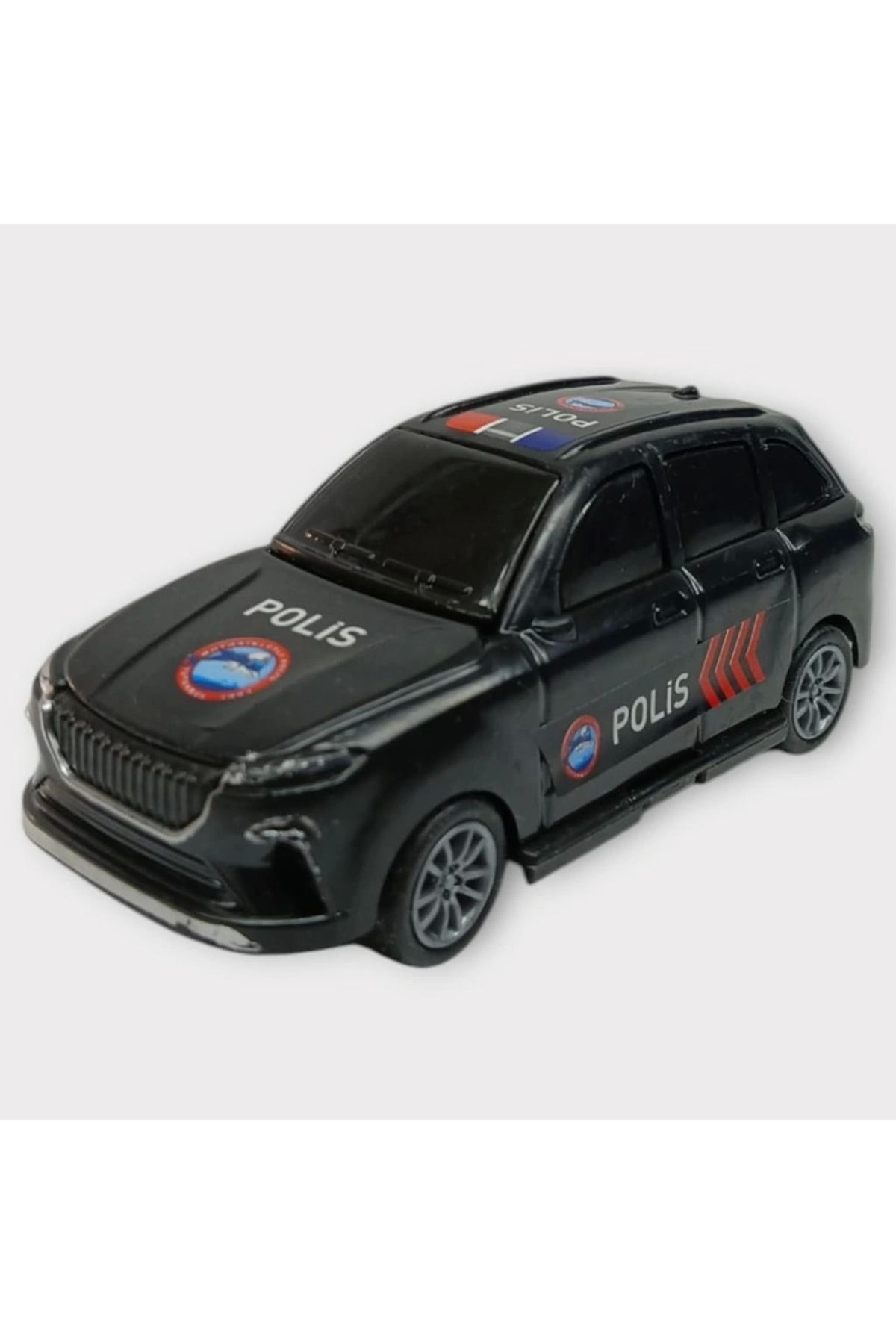 Tolzan Çek Bırak TOGG Polis Arabası -Siyah Hatchback