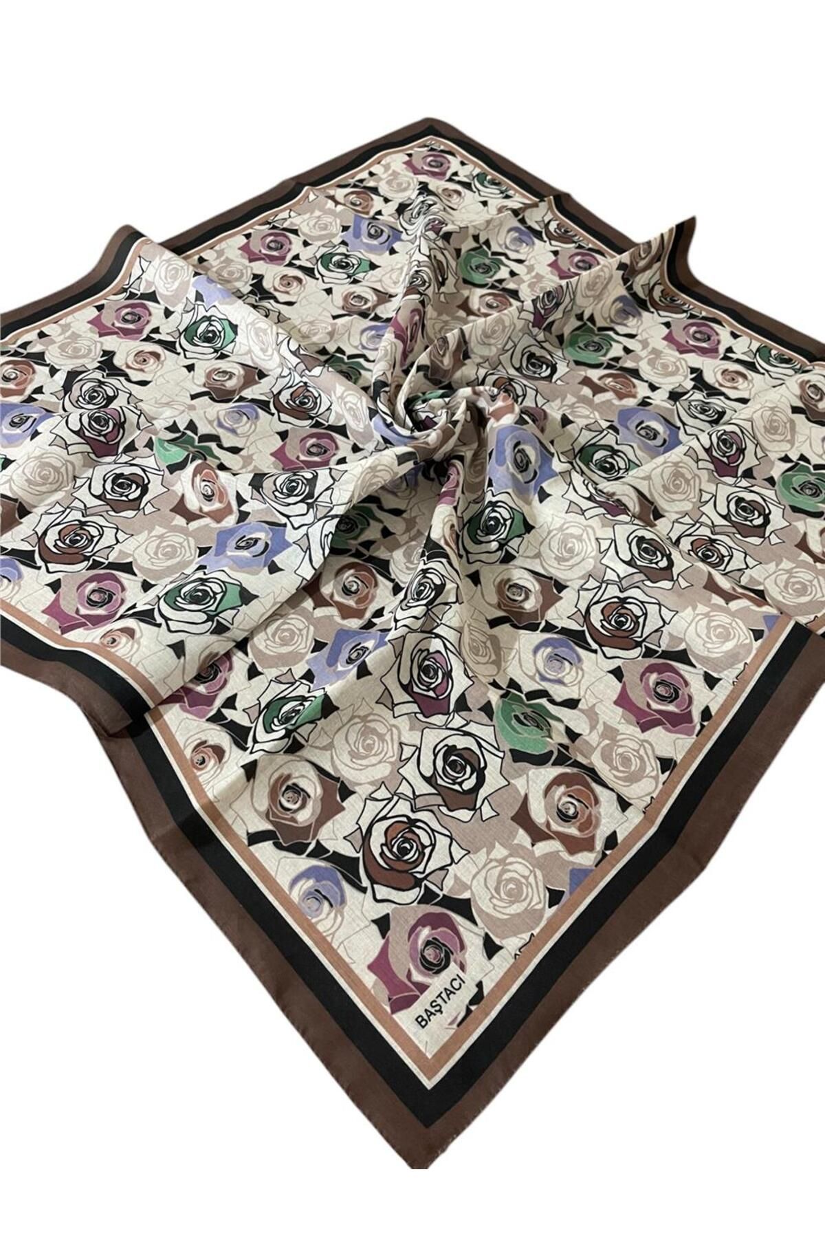 Baştacı BAŞTACI SOFT 0200 KAHVERENGİ EŞARP