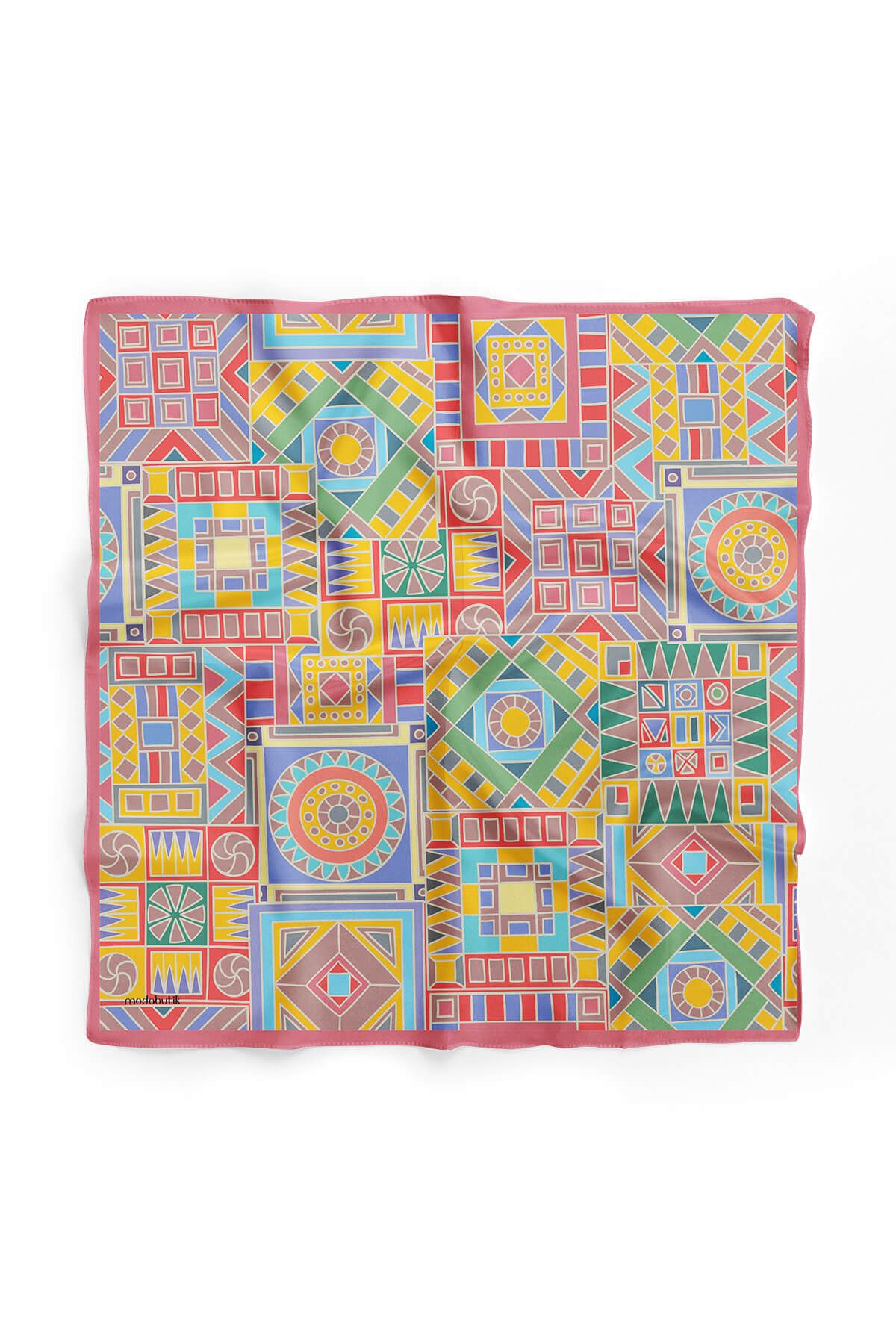 Modabutik-Bandana cu modele geometrice 2