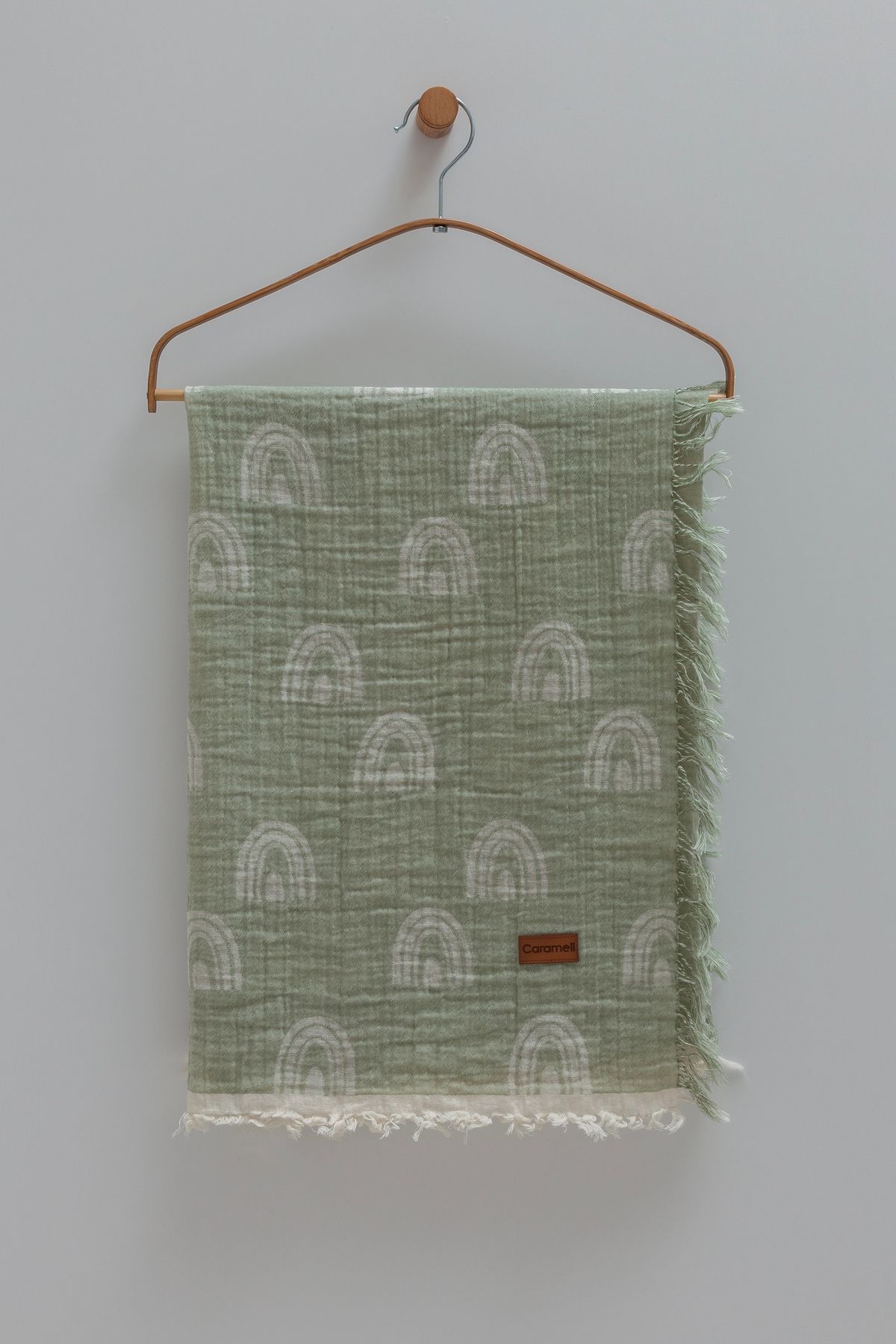 Caramell Little Emu Basic Desenli Müslin Battaniye 100x120