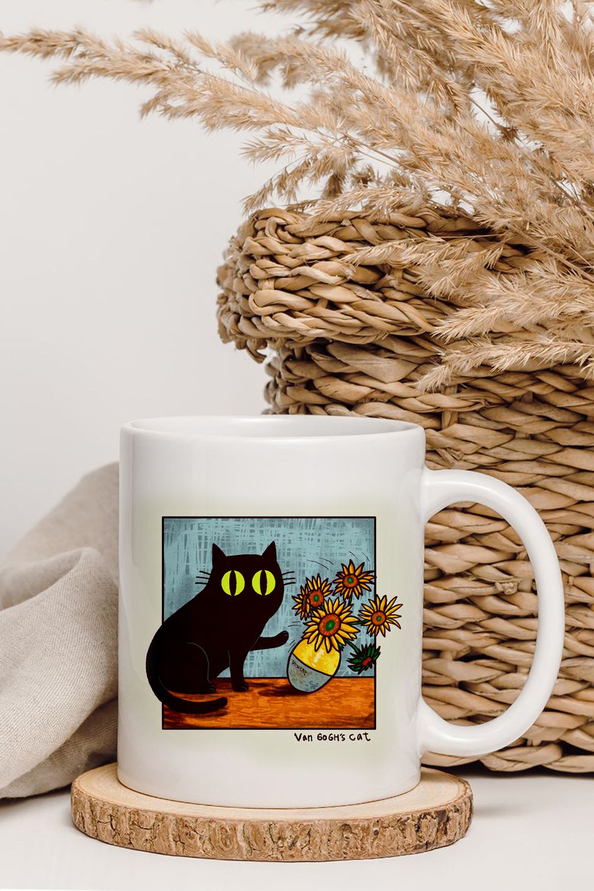 shop Van Gogh Tablo Baskılı Kupa Bardak
