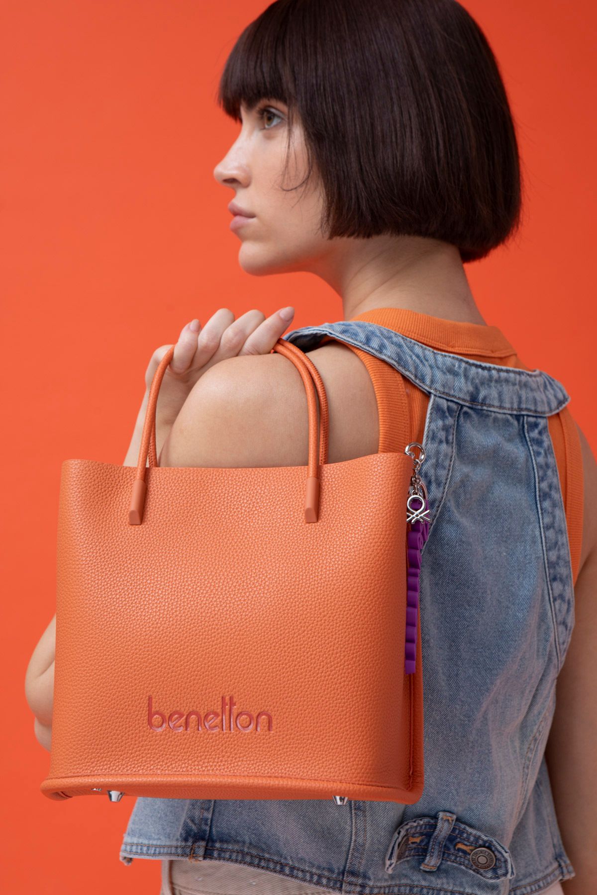 United Colors of Benetton KADIN KOL ÇANTASI BNT_1535 STD Turuncu