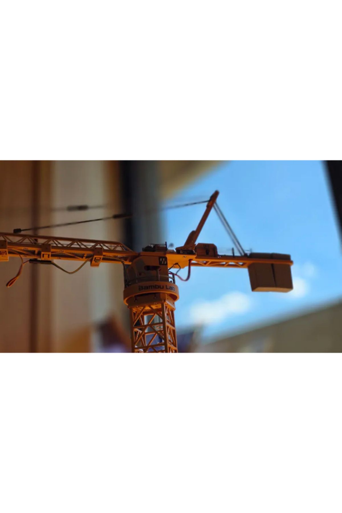 3d model s-Cyberbrick Tower Crane – 3D Printing Modular Toy and Stem Project 3