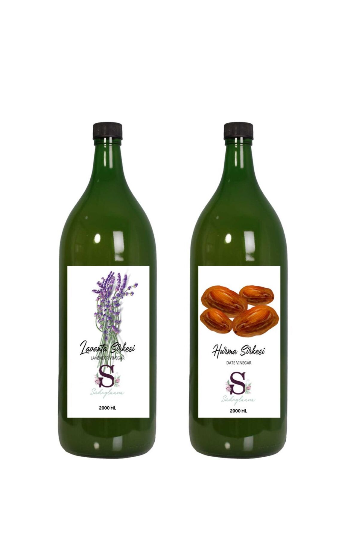 Süheylaana Doğal Lavanta Sirkesi 2000 Ml - Doğal Hurma Sirkesi 2000 Ml
