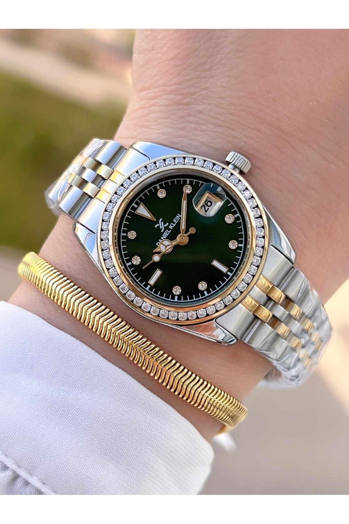 Daniel Klein Retro Mini Kasa Takvimli Seri 2Yıl Garantili 3Atm Dayanıklı Kadın Kol Saati BDK.13715.4