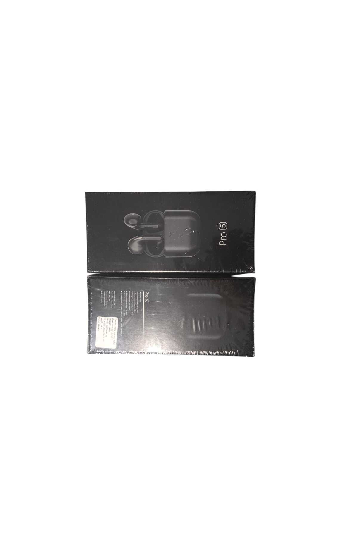 melif accesories Melif Pro 5 Bluetooth Kablosuz Kulaklık - Dokunmatik Kontrol, Şarj Kutulu Siyah