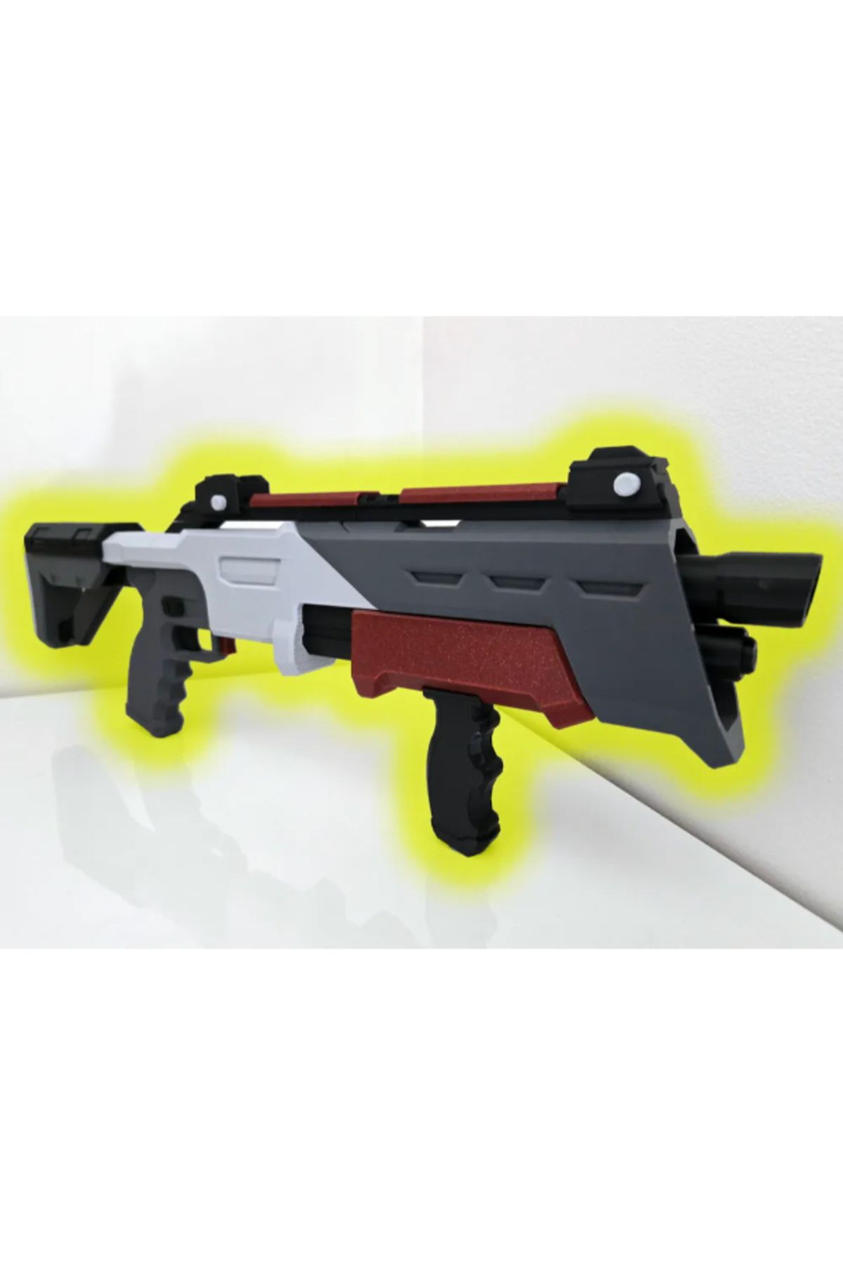 3d model s Fortnite Havoc Shotgun 3D Baskı Model – 36 Parçalı, 63 cm Uzunlukta