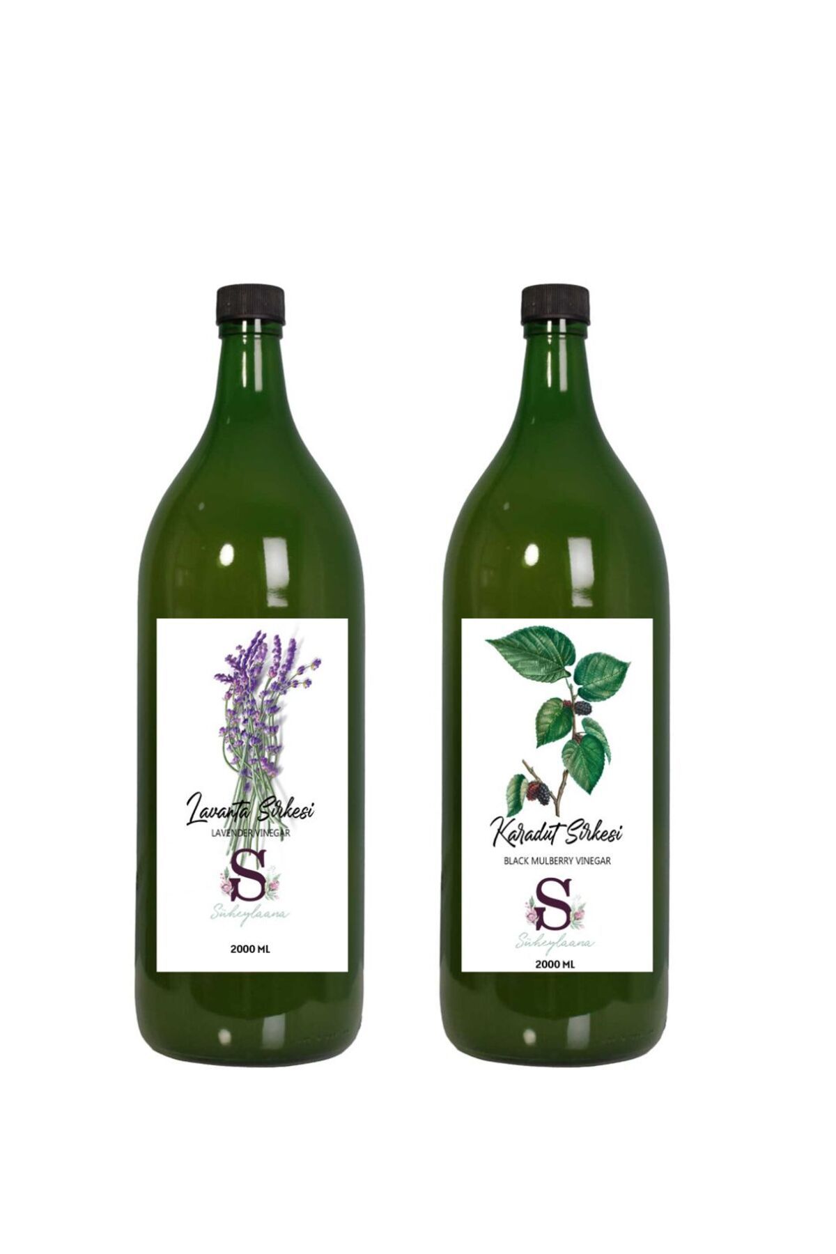 Süheylaana Doğal Lavanta Sirkesi 2000 Ml - Doğal Karadut Sirkesi 2000 Ml
