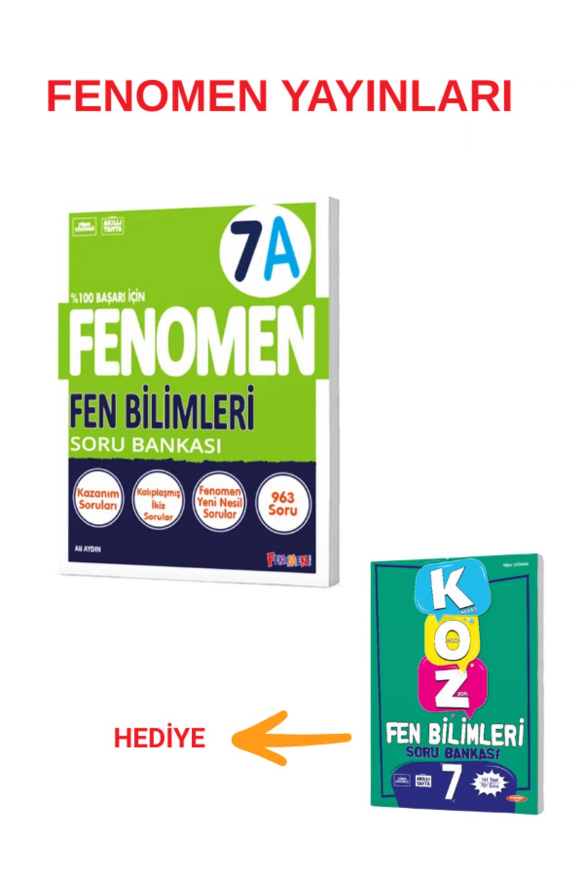 Fenomen Yayıncılık Fenomen 7 Fen Bilimleri A Soru Bankası