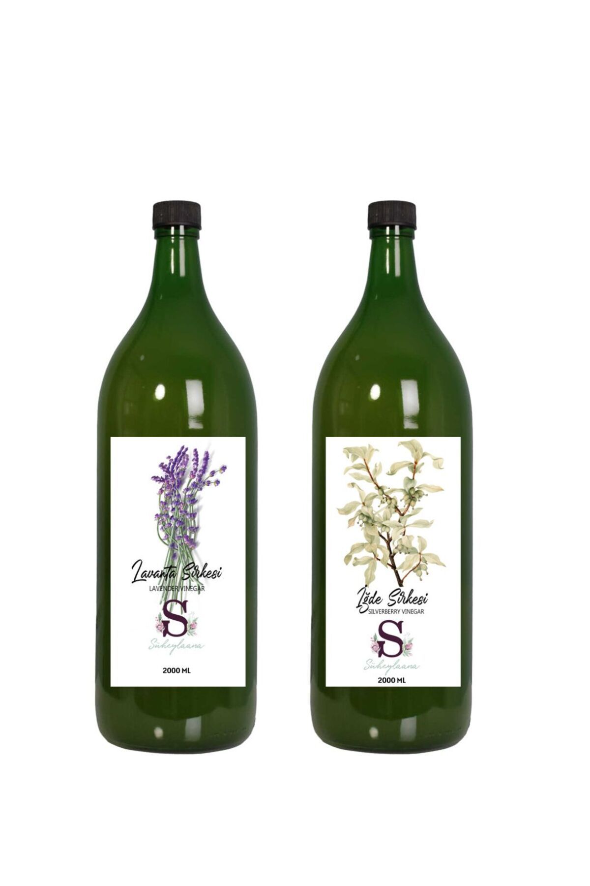 Süheylaana Doğal Lavanta Sirkesi 2000 Ml - Doğal İğde Sirkesi 2000 Ml