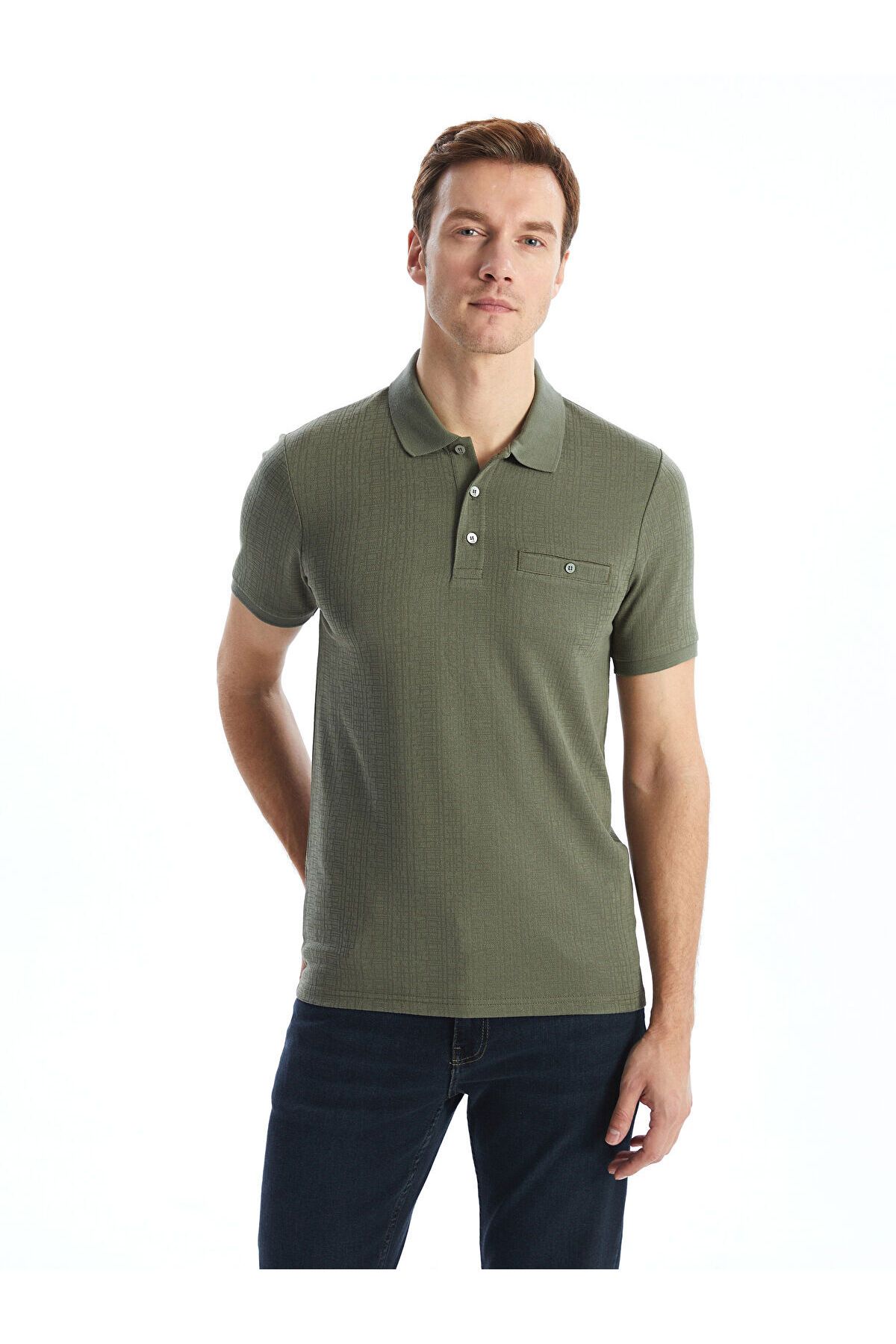 LC Waikiki Polo Yaka Kısa Kollu Erkek Tişört