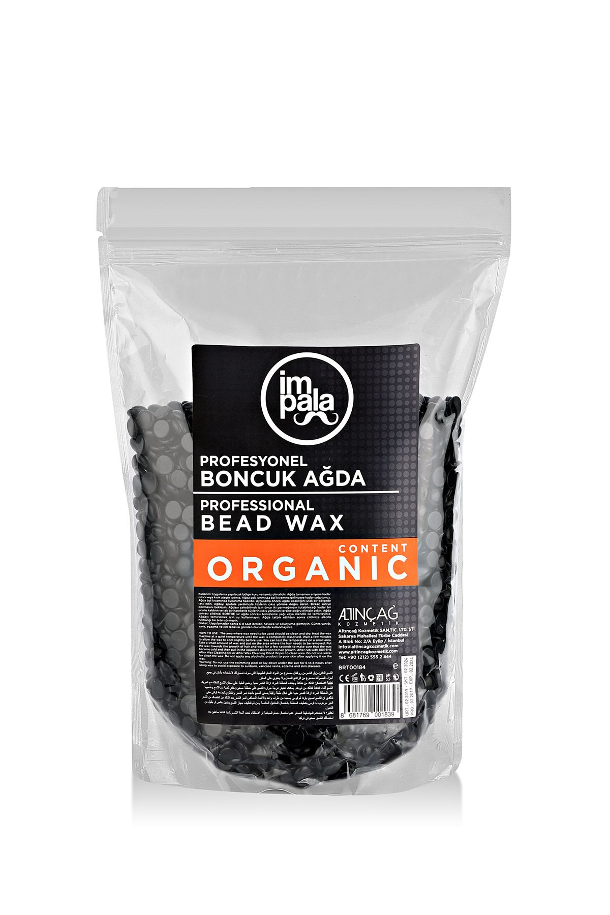 IMPALA Boncuk Ağda Siyah 250gr