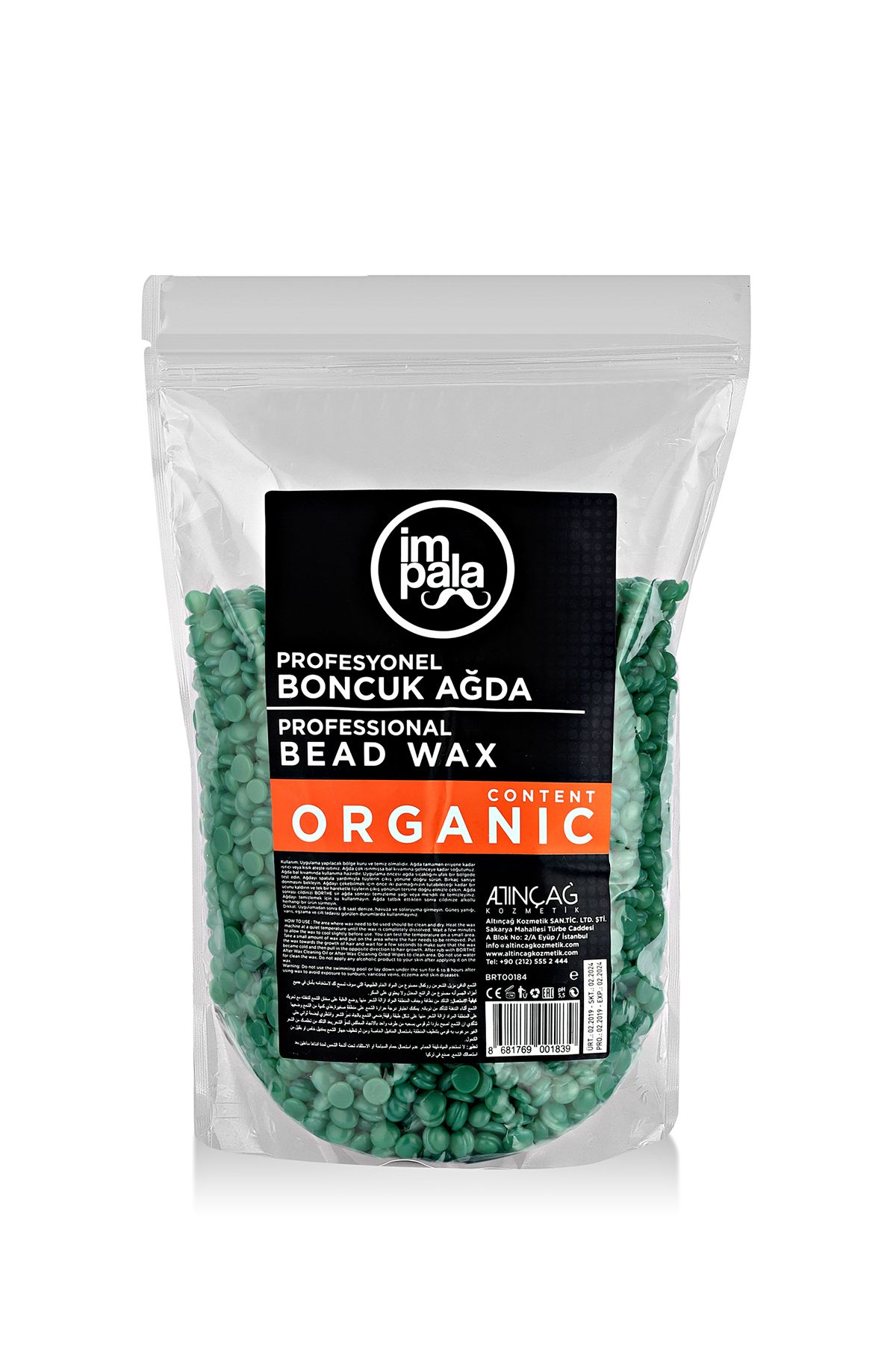 IMPALA Boncuk Ağda Yeşil 250gr