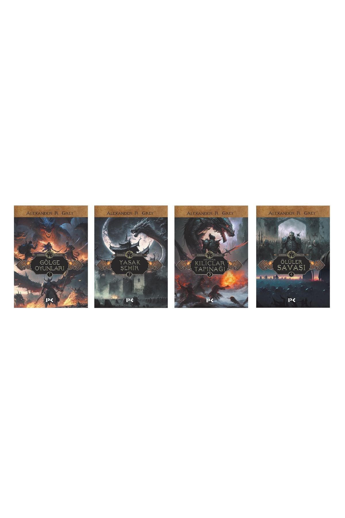 Profil Kitap Ejderha Kraliçe Seti Fantastik Macera 4 Kitap Set