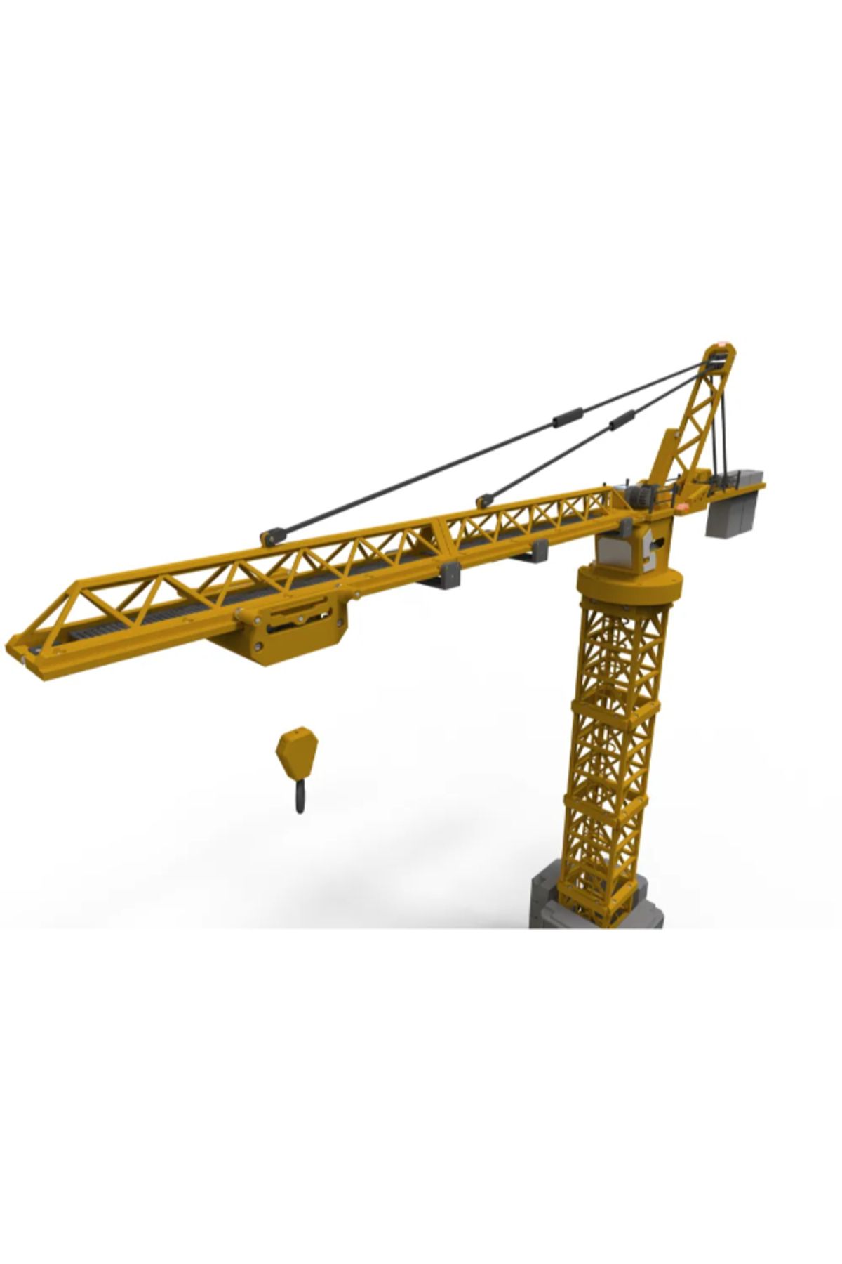 3d model s-Cyberbrick Tower Crane – 3D Printing Modular Toy and Stem Project 2