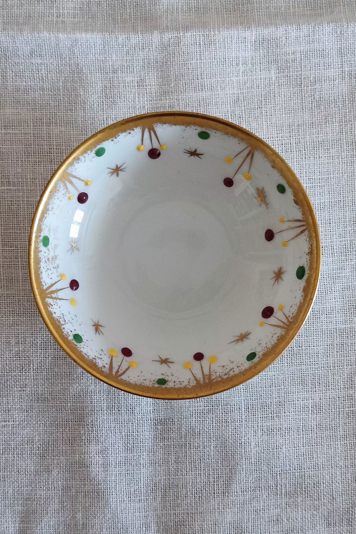 Fransız Limoges Çerezlik veya Sunum Tabağı 9 cm