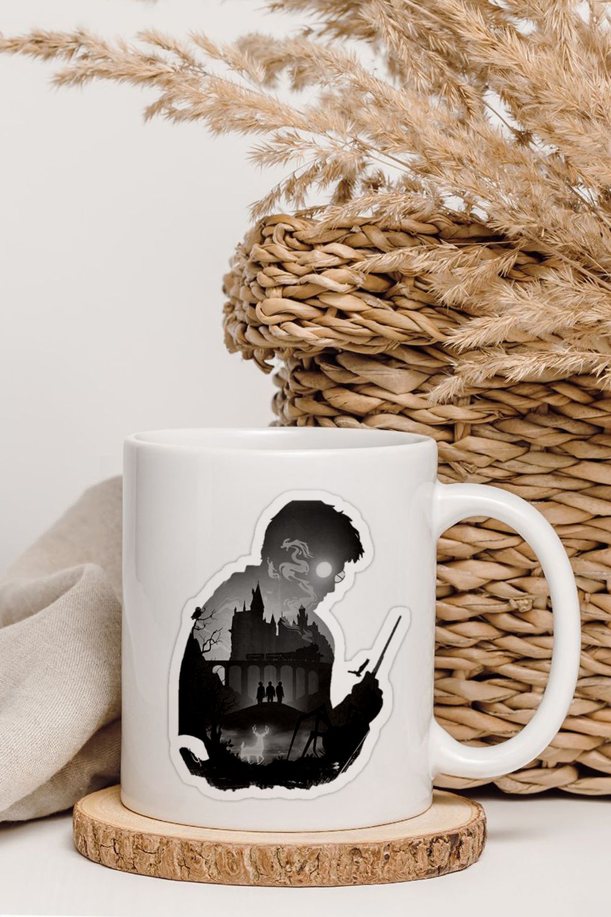shop Harry Potter Gölgeli Tasarım Baskılı Kupa