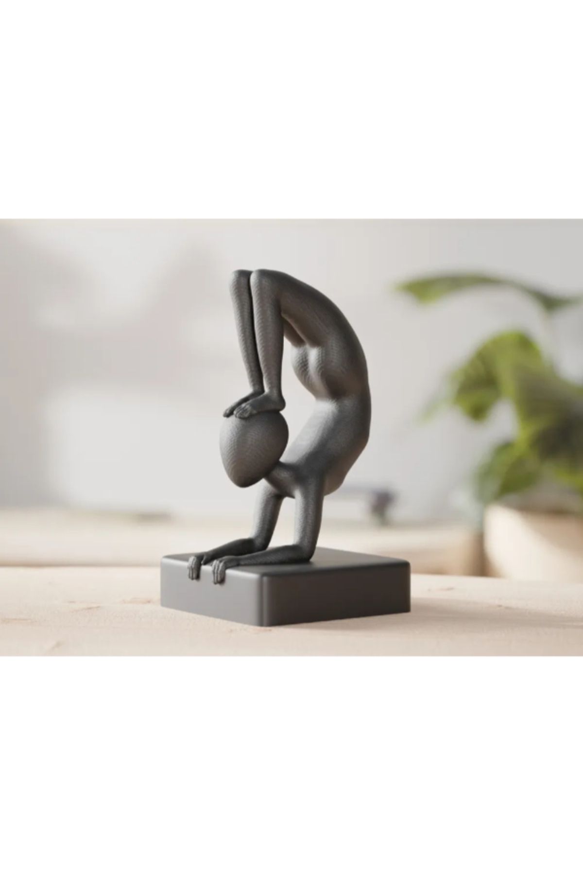 3d model s Yogi Guy Minimalist Yoga Heykeli – 3D Baskı Dekor