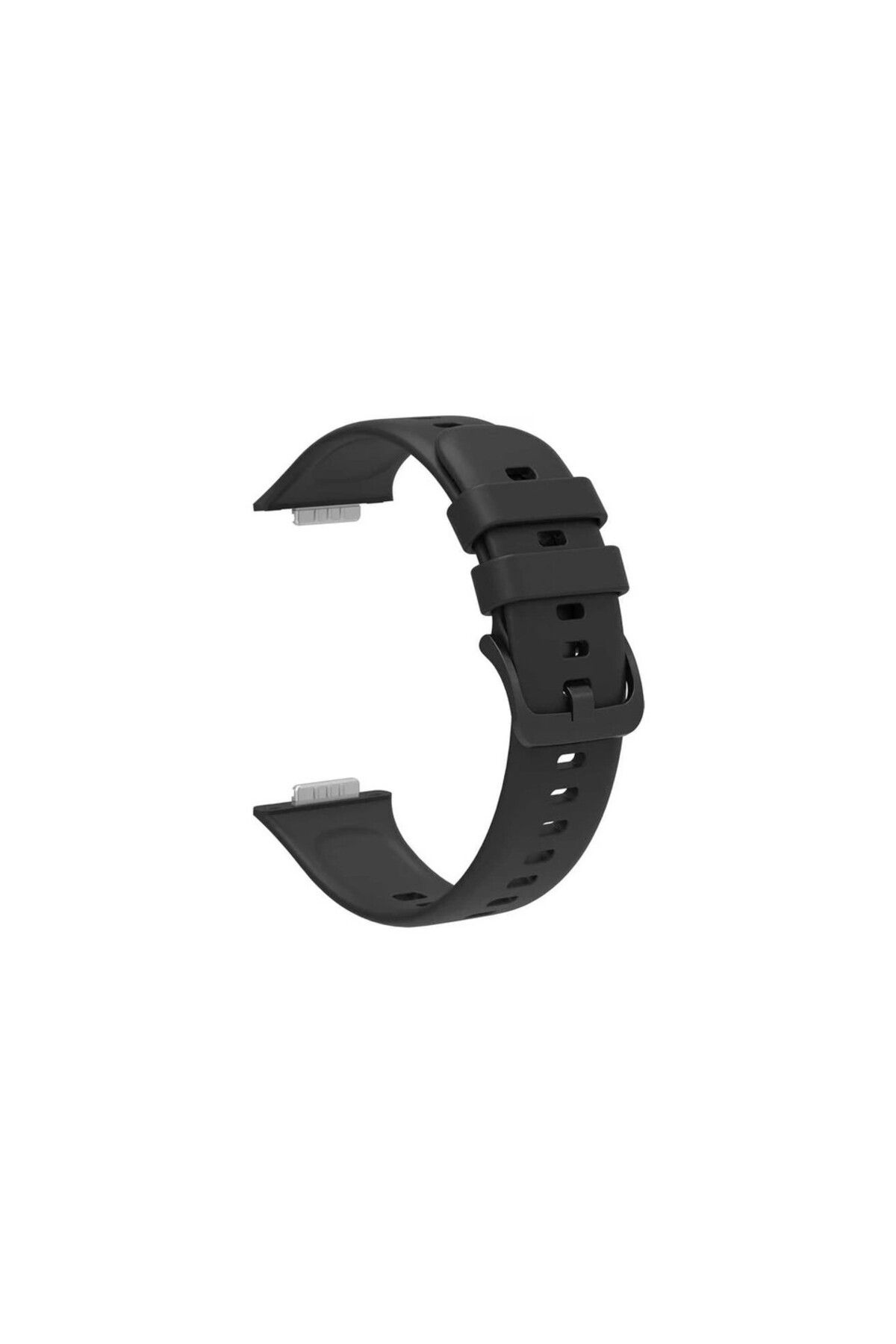 Dmay Huawei Watch Fit 2 Uyumlu Silikon Bileklik Tokalı Kordon Kayış