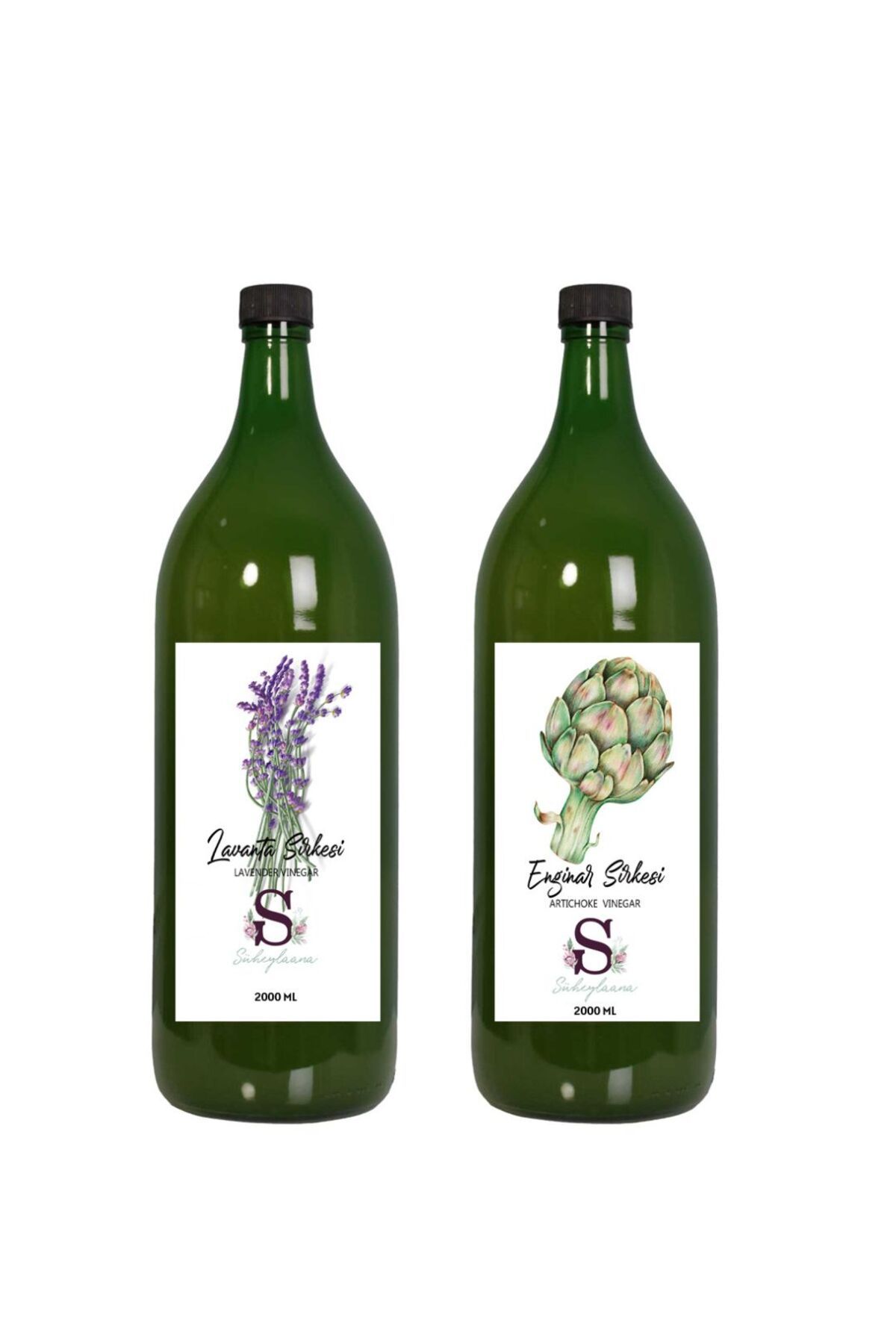 Süheylaana Doğal Lavanta Sirkesi 2000 Ml - Doğal Enginar Sirkesi 2000 Ml