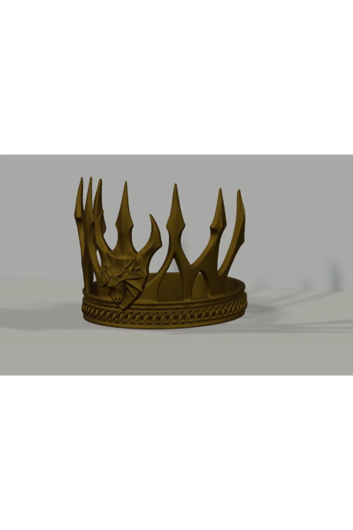 3d model s-Witcher Themed King's Crown – 3D Printing Collectible Accessory 5