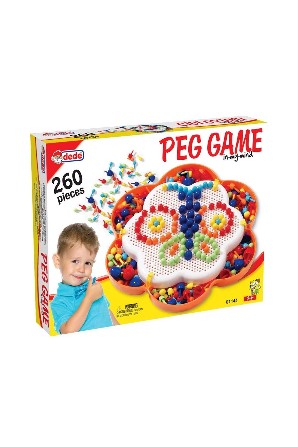 hayalimsah 01144 Fen Toys - Çivi Oyunu / in-my-mind Ped Game 260 Parça / +3 yaş