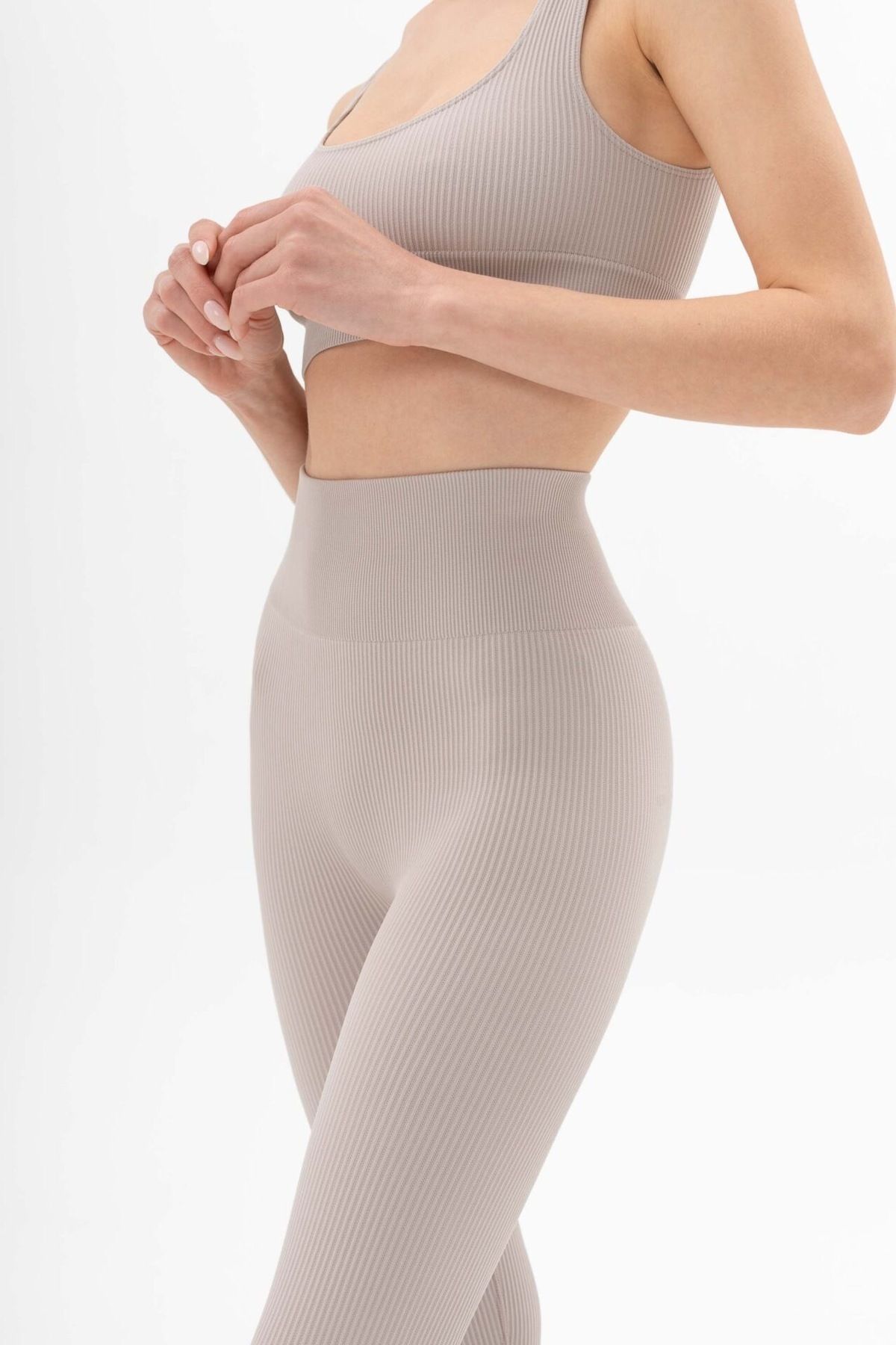 Siawear Made İn İtaly Power Rib High Rise Leggings Tayt