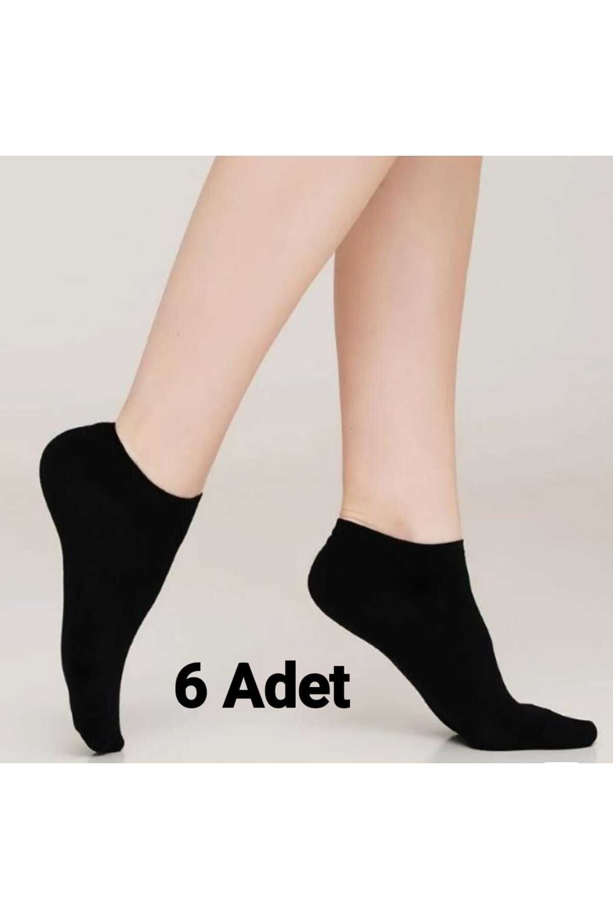 Anelli 6' lı Paket Unisex Beyaz Bilek Çorap | Pamuklu, Günlük Kullanım İçin Kısa Çorap