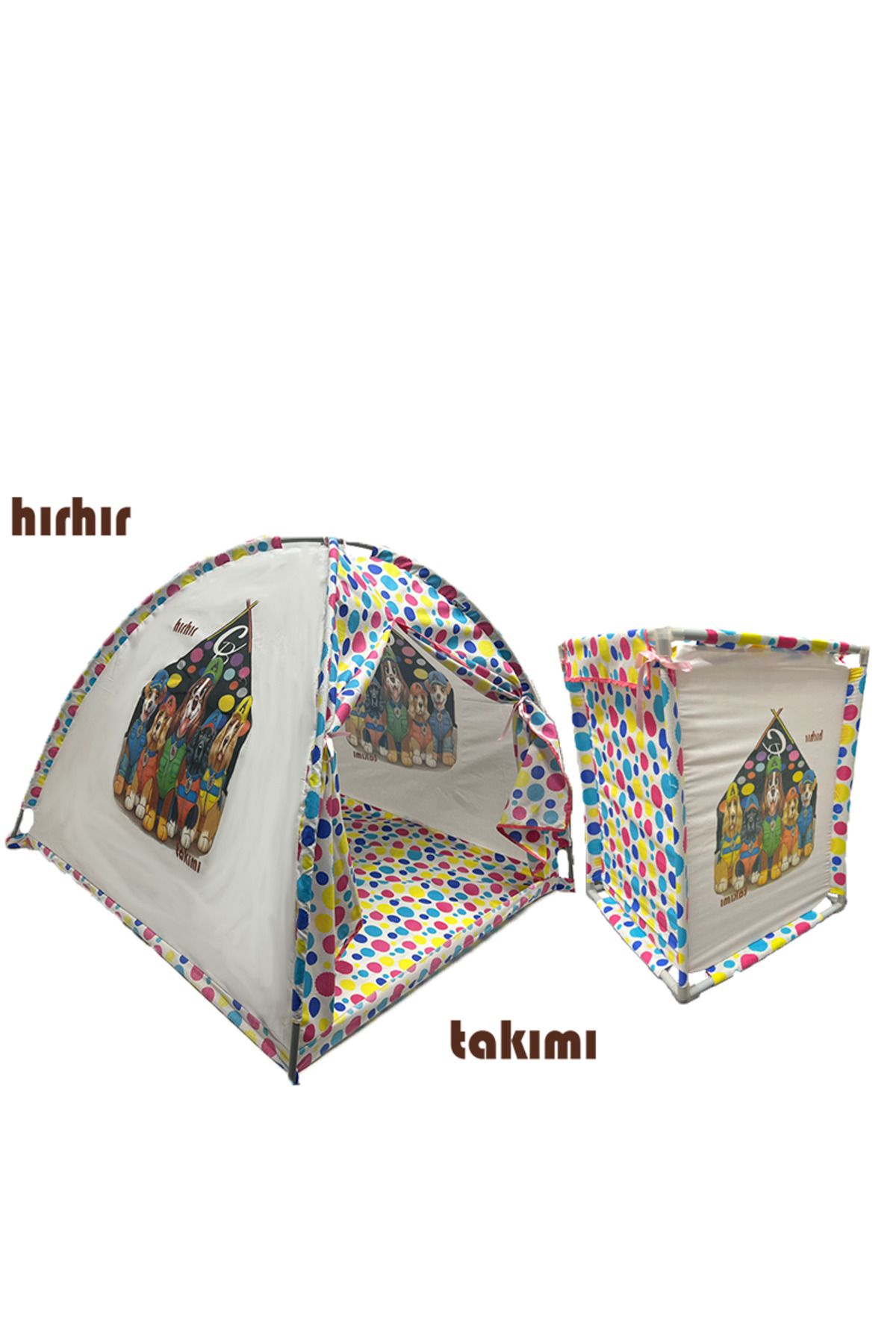 Abbie HIRHIR TAKIMI OYUN ÇADIRI SEPETLİ