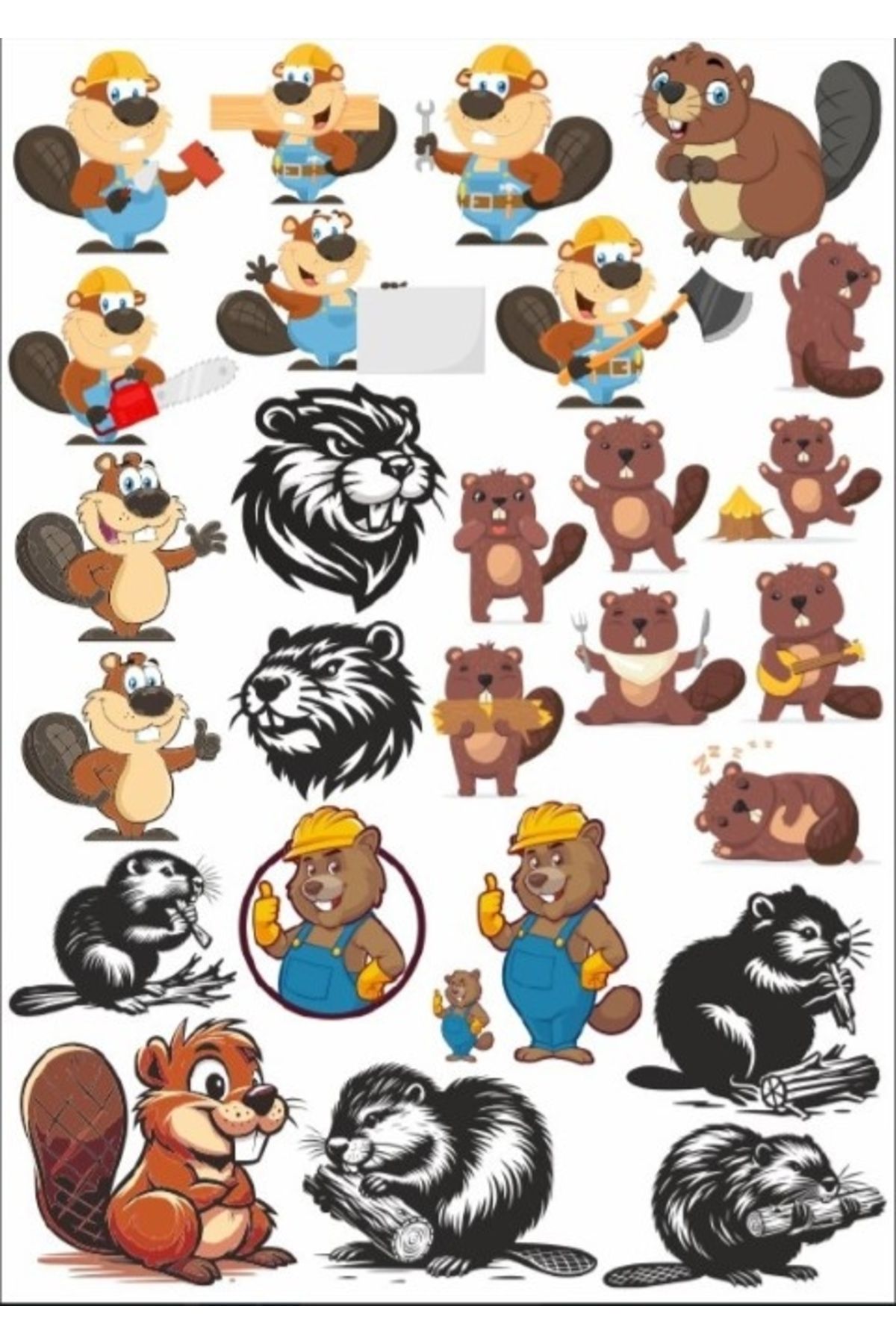 Reysa Tasarım Köstebek Sticker Set