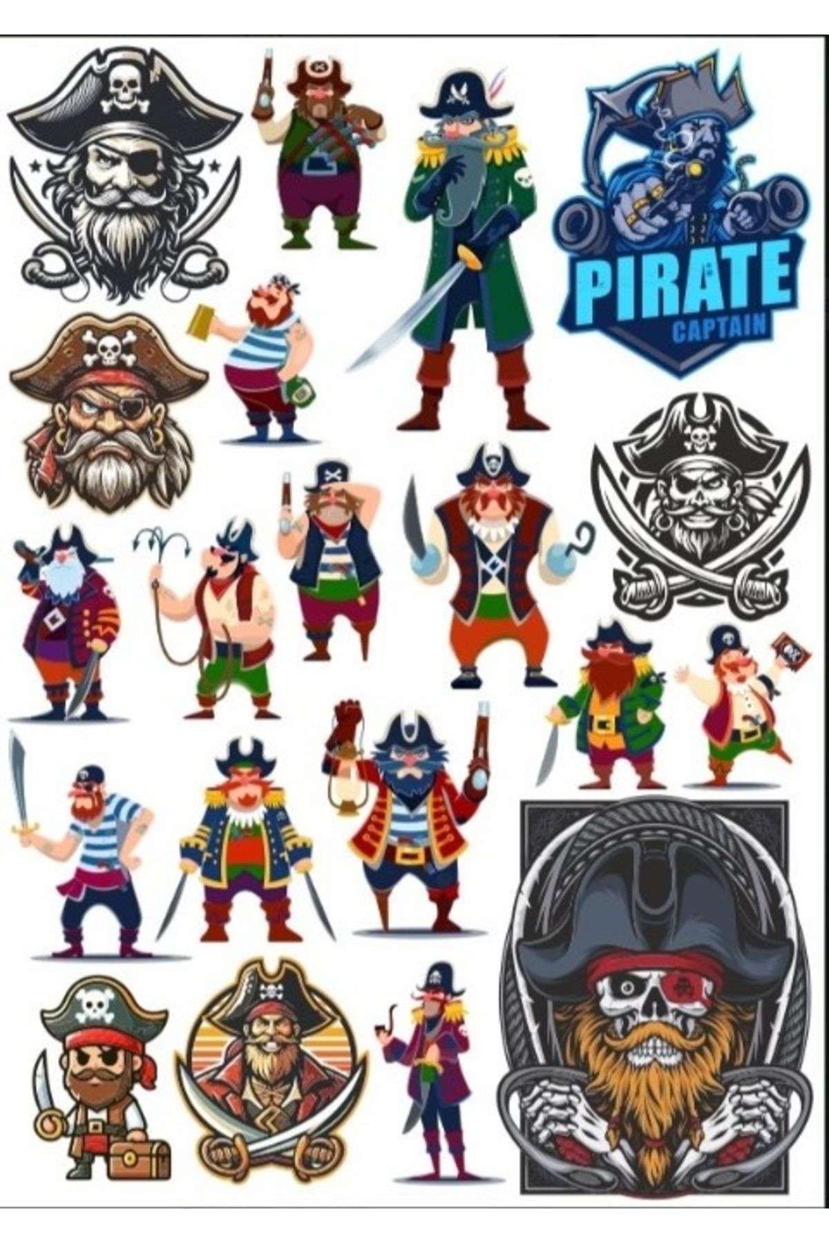 Reysa Tasarım Korsan Sticker Set -1