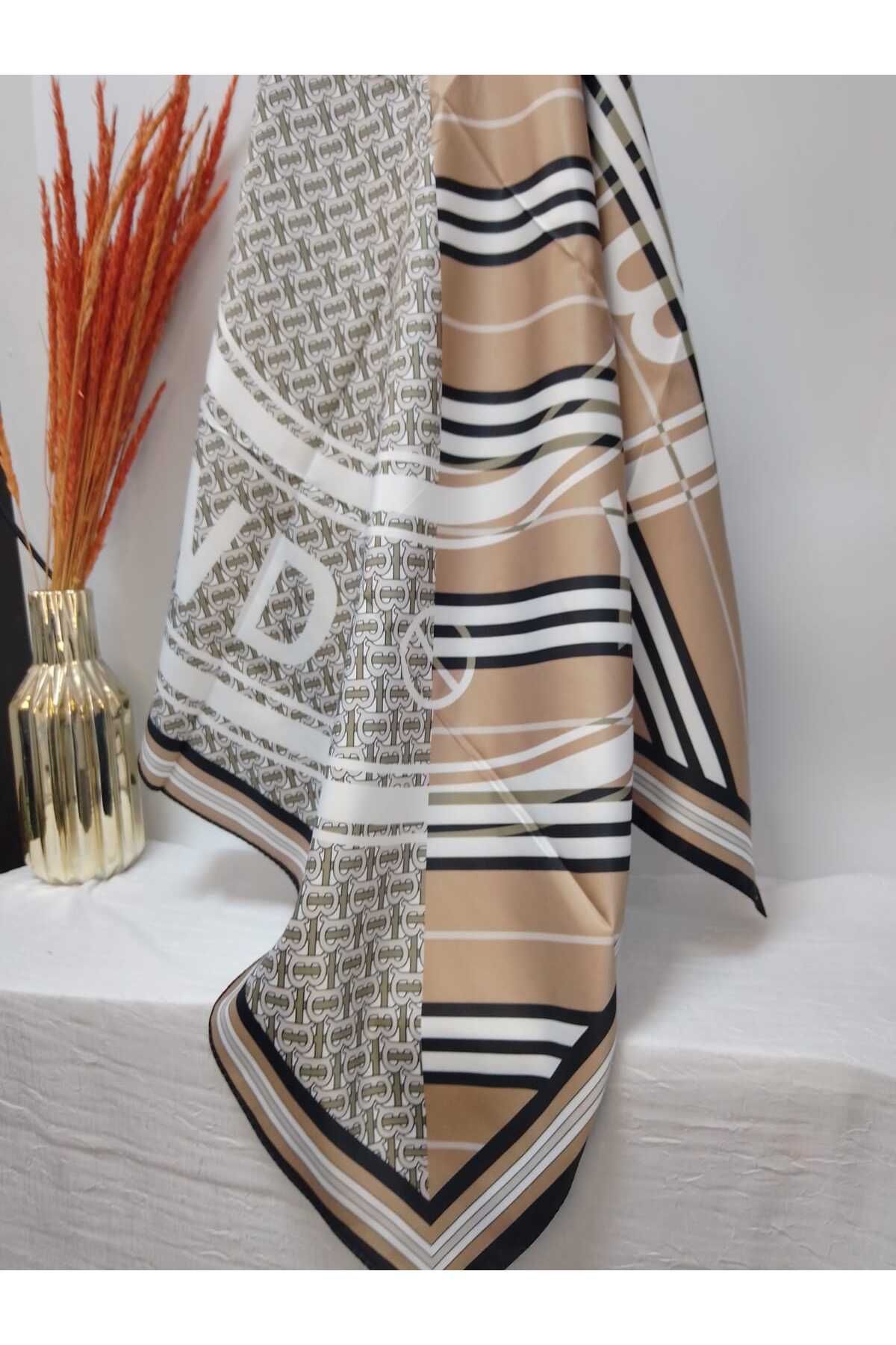 GÇA Moda Kadın Marka Model Trend Tiwill Eşarp 90*90
